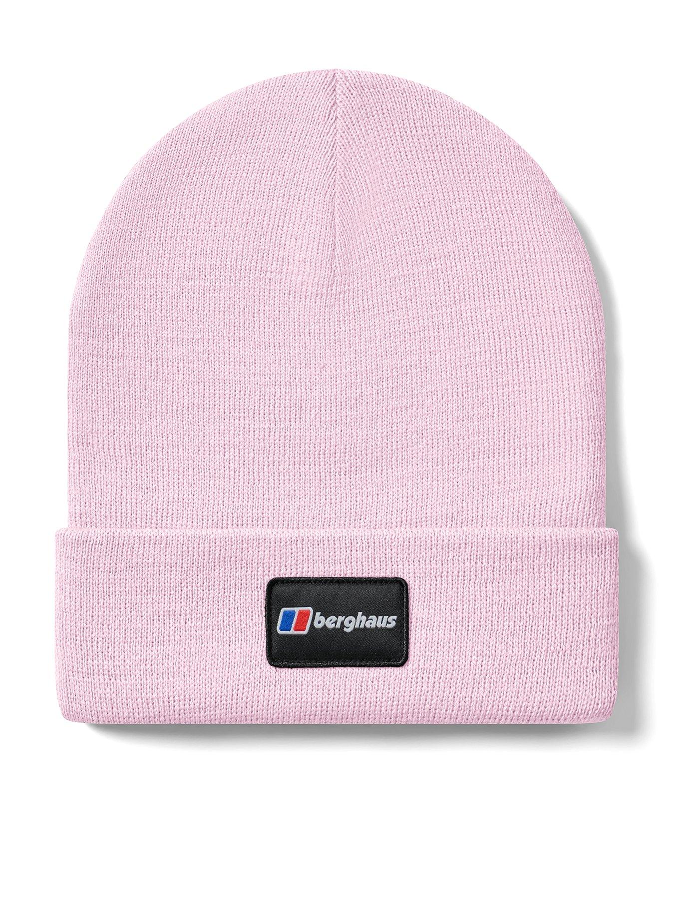 berghaus-mens-logo-recognition-beanie-pink