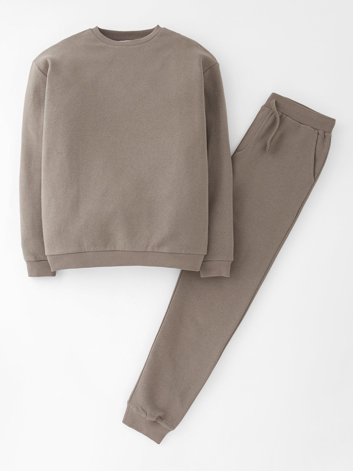 The Very Collection Boys Sweatshirt and Joggers Set - Grey