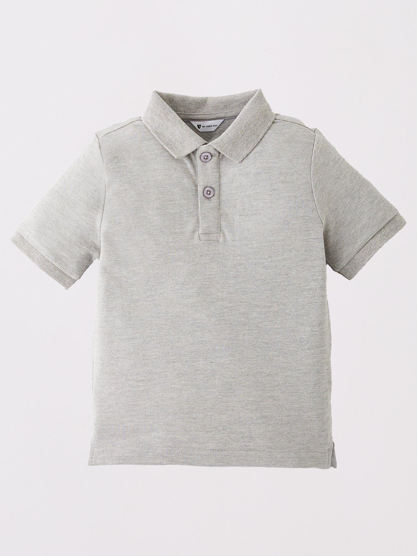 Image 2 of 5 of V by Very Boys 2 Pack Short Sleeve Polo T-Shirts - Multi