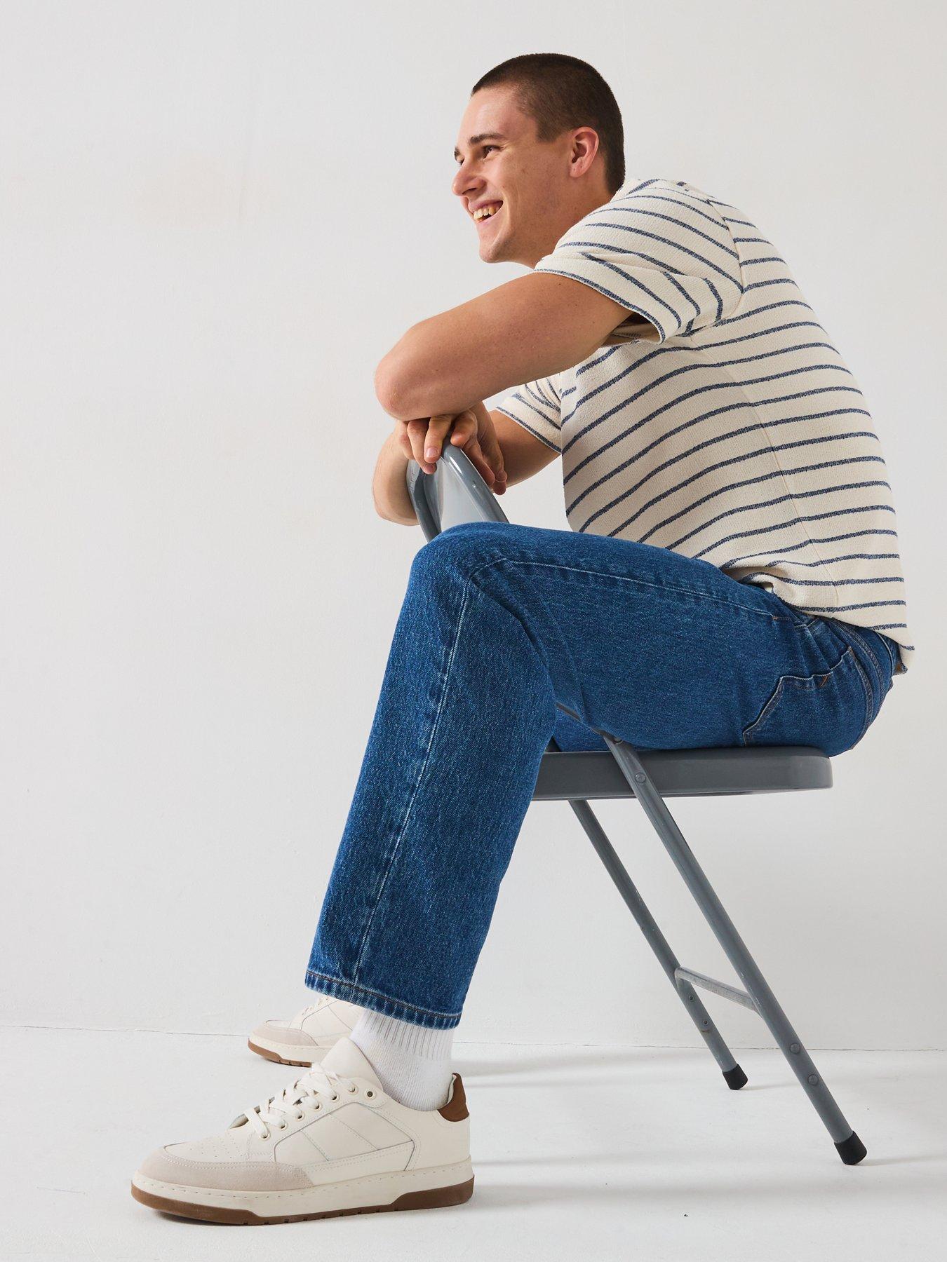 Image 4 of 6 of Selected Homme 196 Ben Kori Slim Fit Jeans - Blue