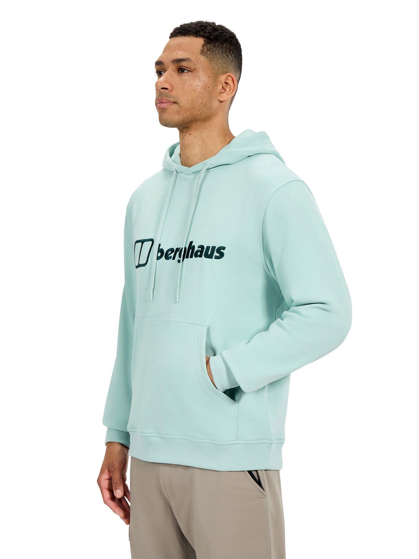 Image 4 of 6 of Berghaus Mens Logo Light Hoodie - Green
