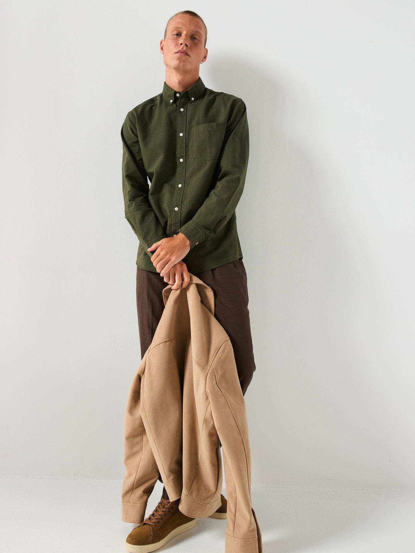 Image 3 of 6 of Selected Homme Grick Long Sleeve Oxford Shirt