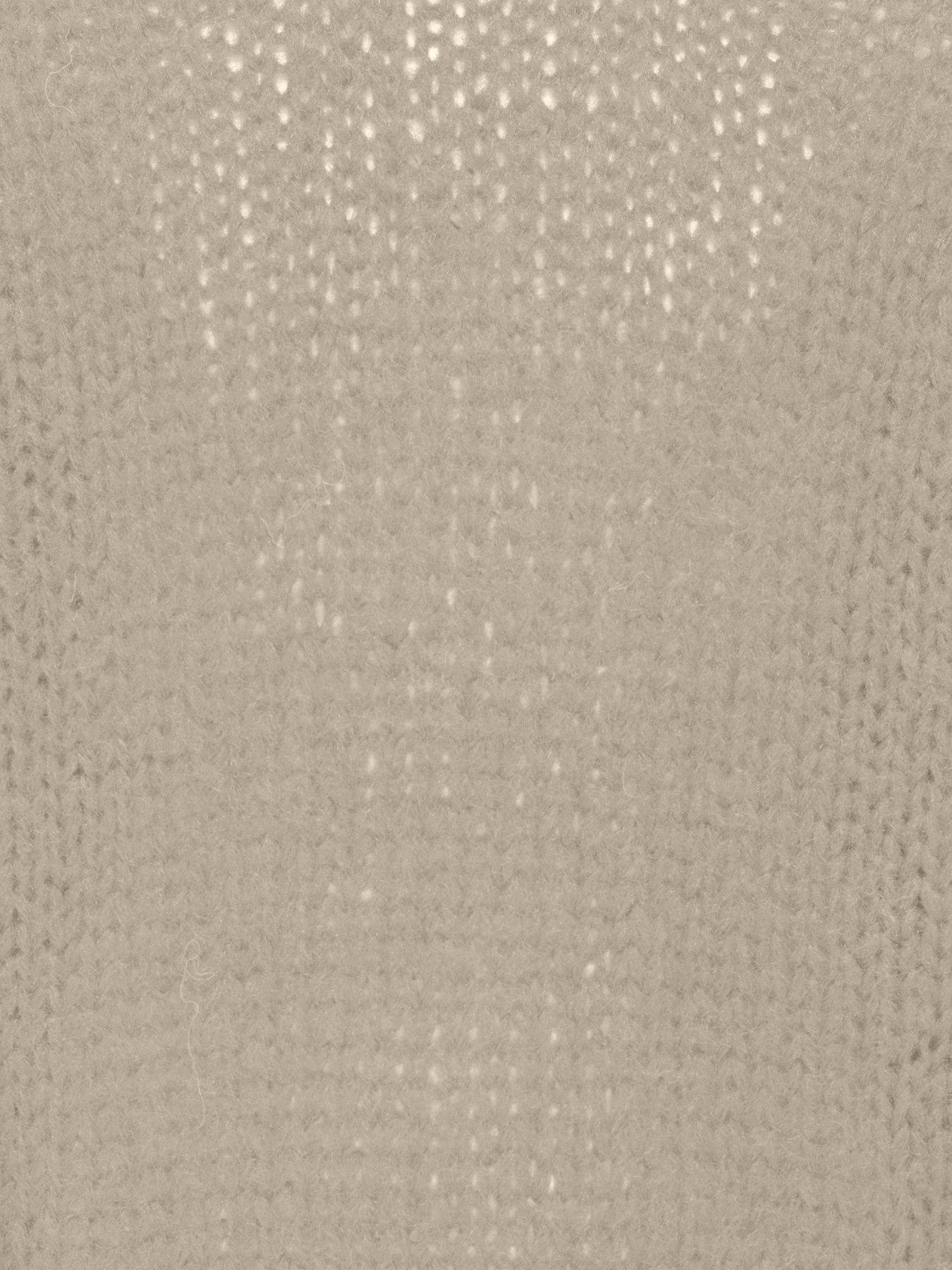 Image 3 of 3 of Only Kids Girls Loose Knitted Jumper - Cream