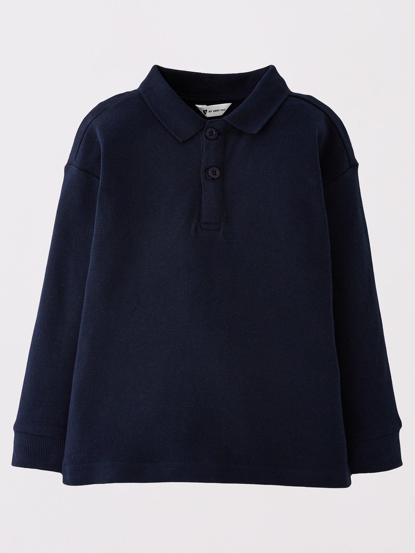 Image 3 of 5 of V by Very Boys 2 Pack Pique Polo Shirts - Multi