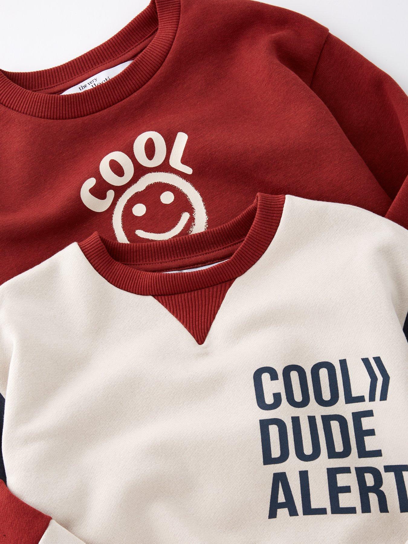  image of the-very-collection-boys-adventure-2-pack-sweatshirt-set-multi