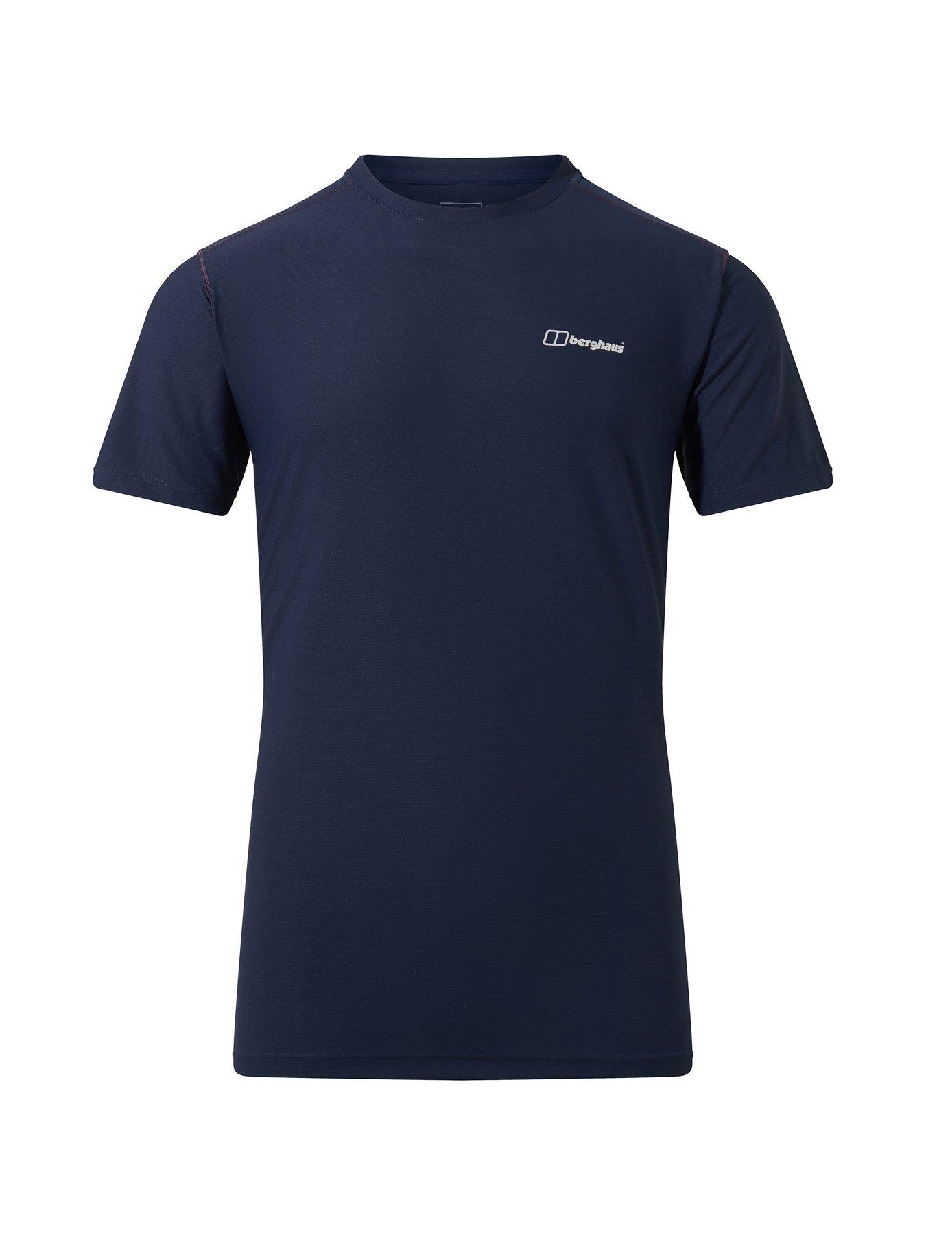 Berghaus Mens 24/7 Tech Tee Crew - Blue