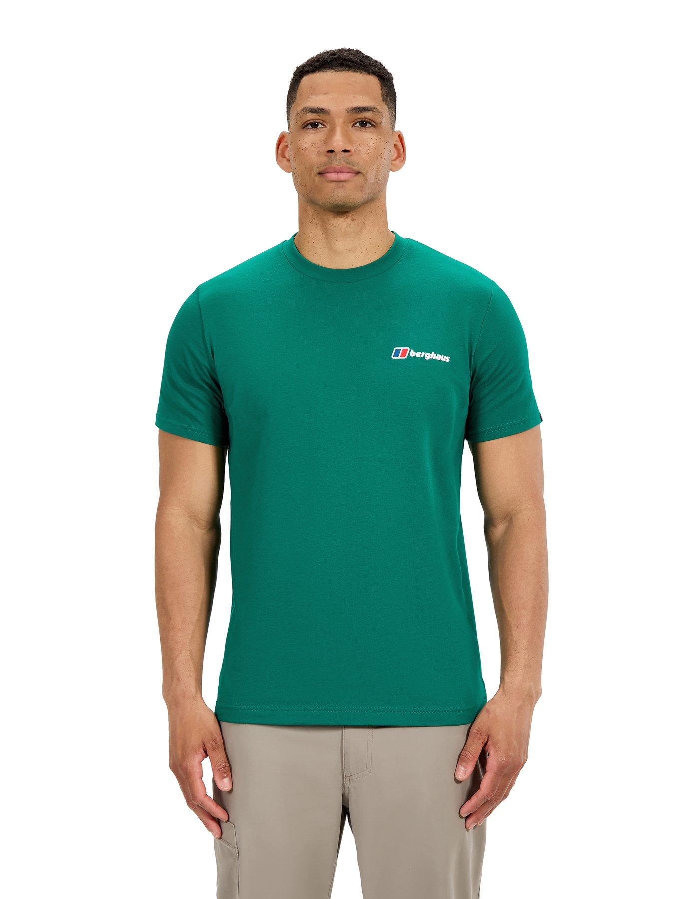 undefined Mens Berghaus Front & Back Tee - Green