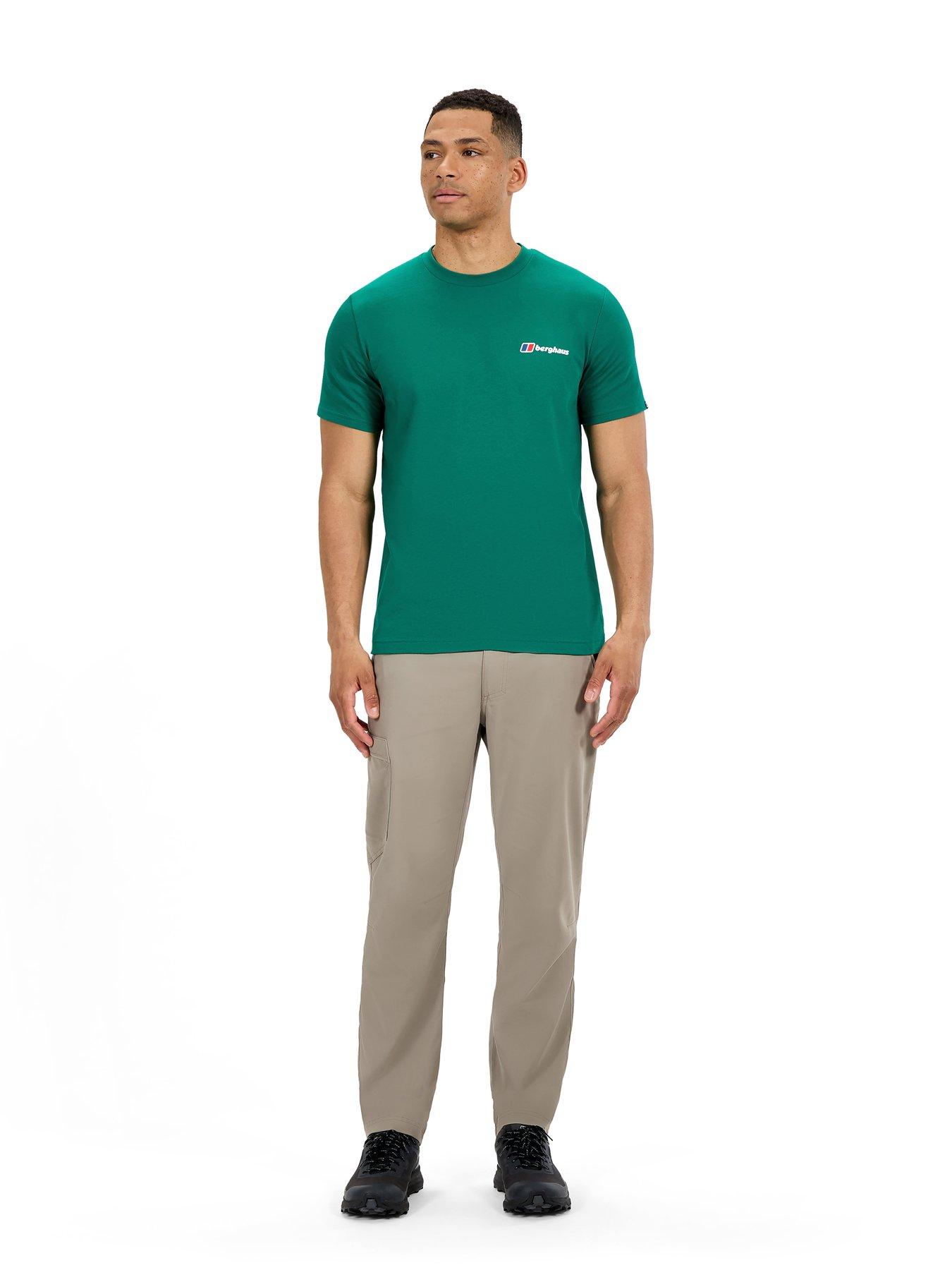 Image 3 of 6 of Berghaus Mens Berghaus Front &amp; Back Tee - Green