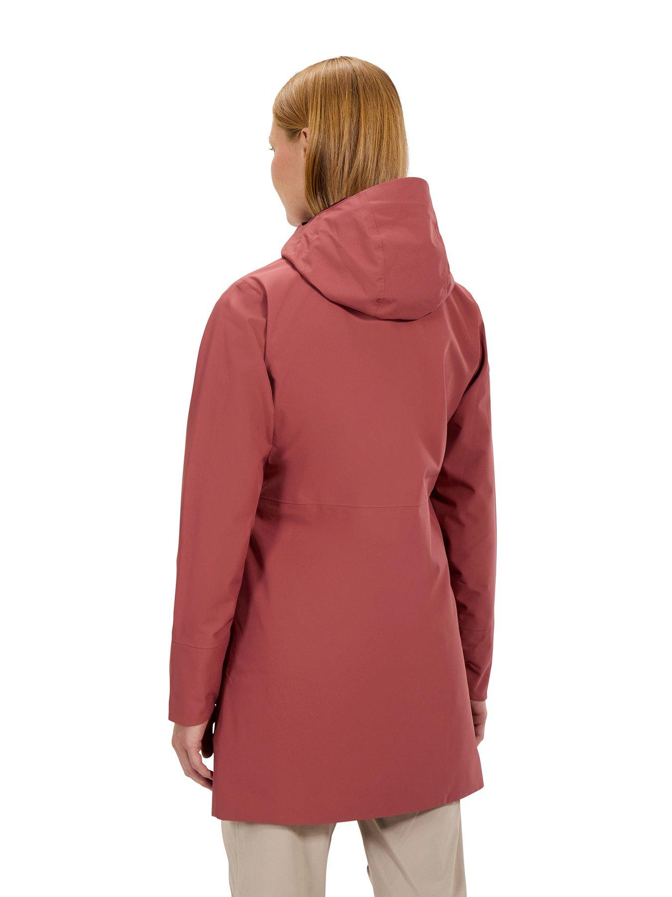 Image 2 of 6 of Berghaus Womens Omeara Long Jacket - Red