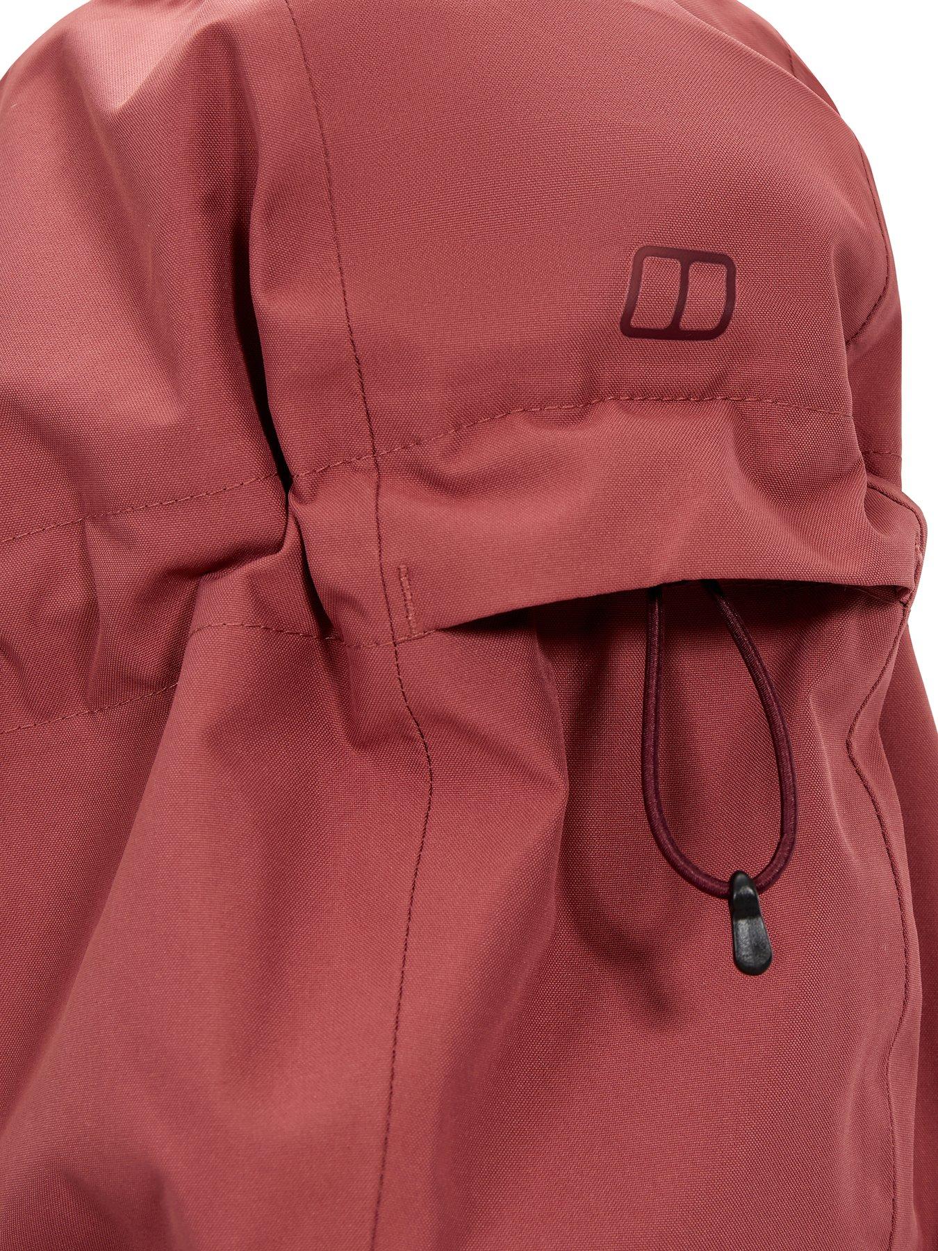 Image 5 of 6 of Berghaus Womens Omeara Long Jacket - Red