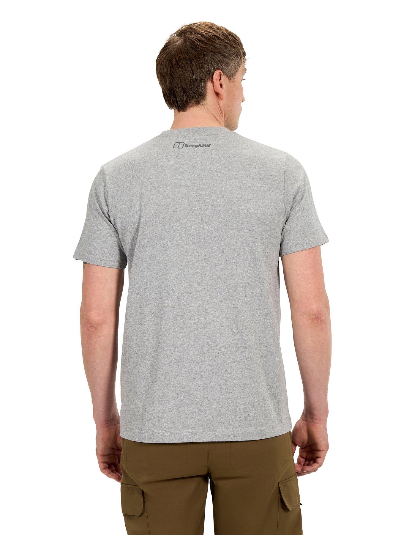 Image 2 of 6 of Berghaus Mens Map Of The Toon Tee - Grey