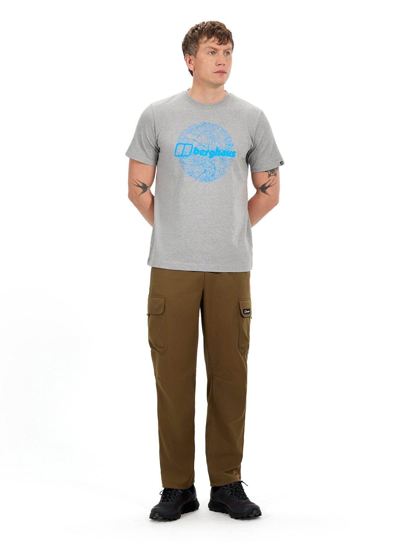 Image 3 of 6 of Berghaus Mens Map Of The Toon Tee - Grey