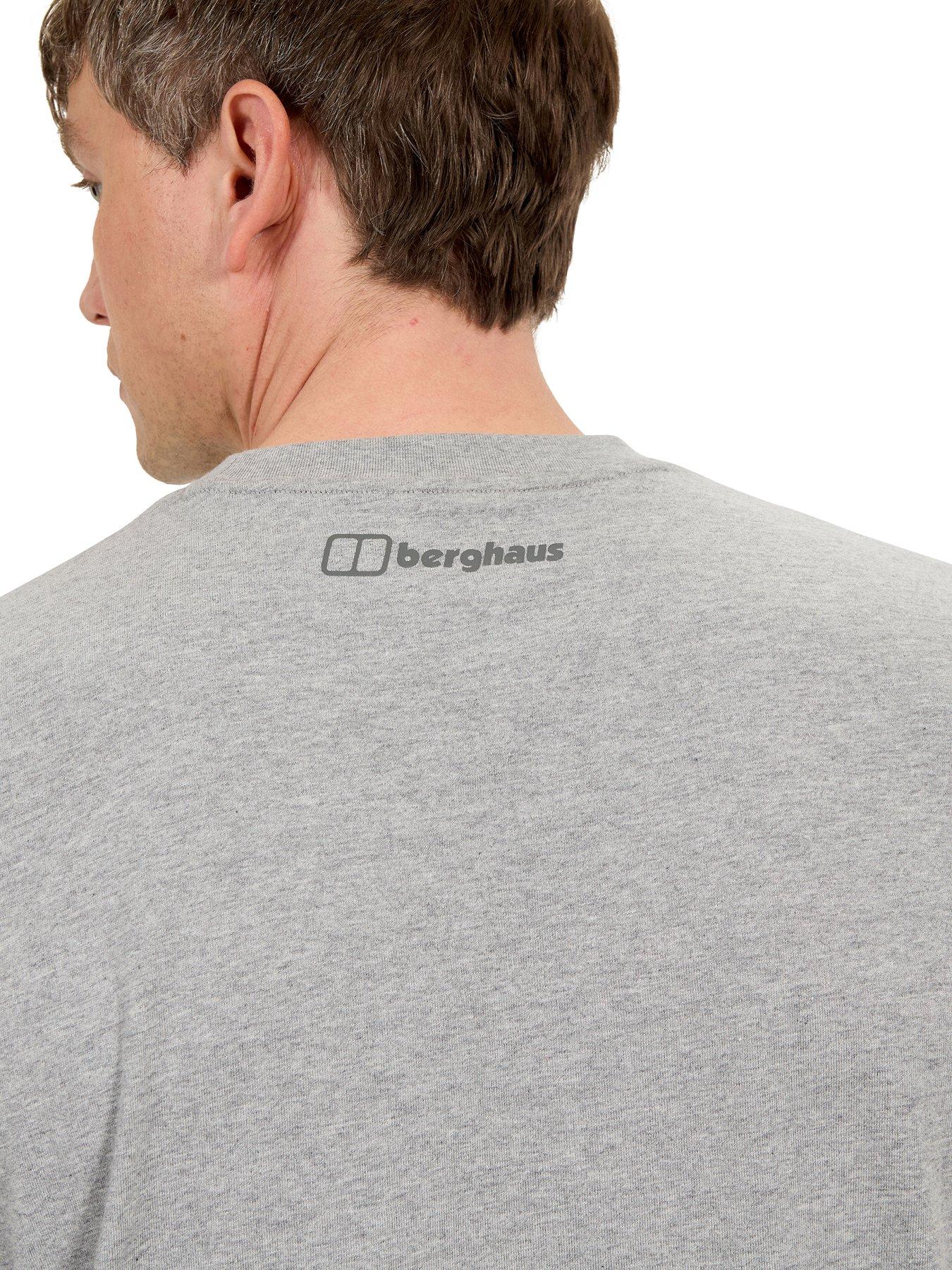 Image 4 of 6 of Berghaus Mens Map Of The Toon Tee - Grey
