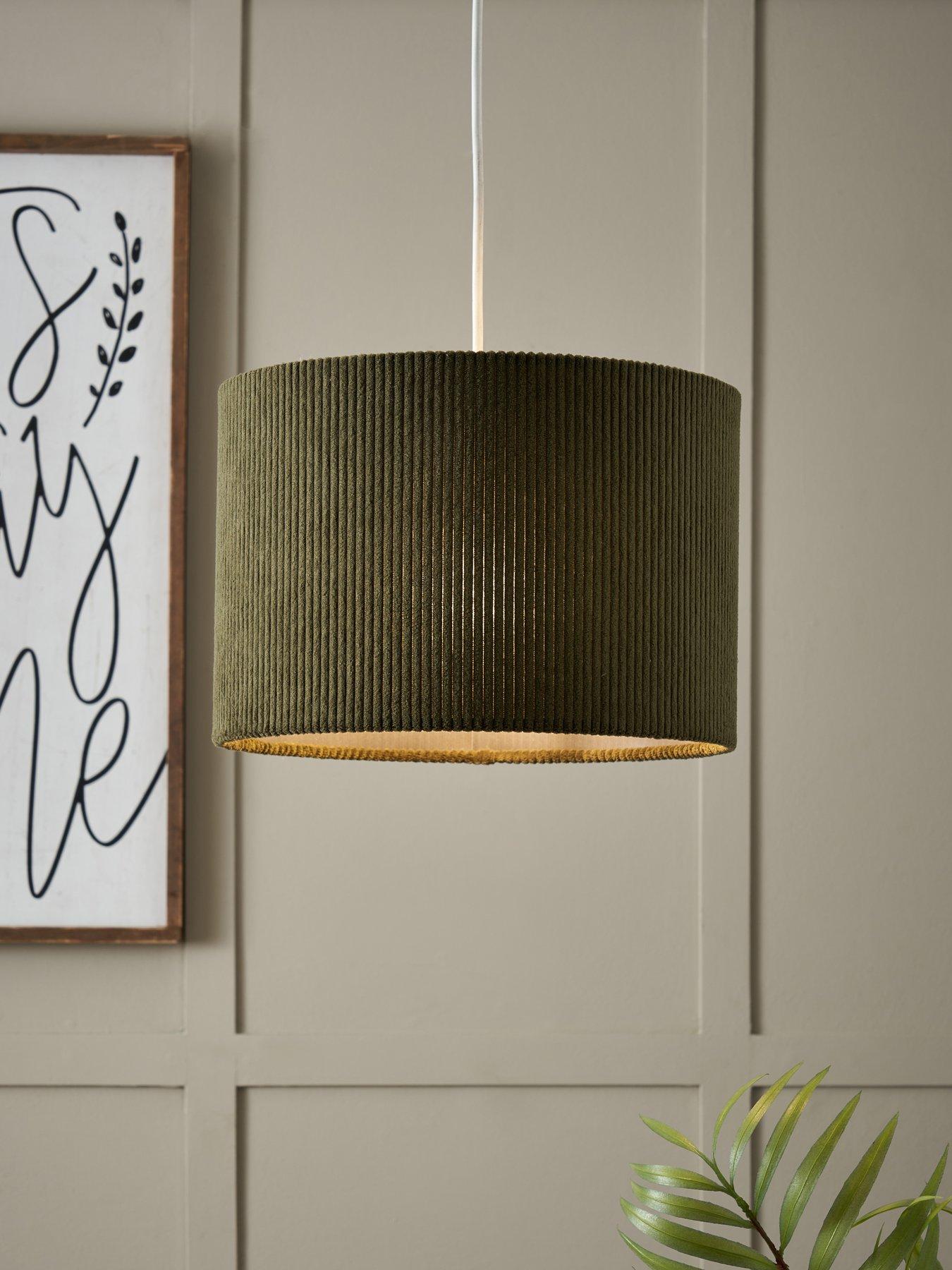 The Very Collection Green Cord Shade