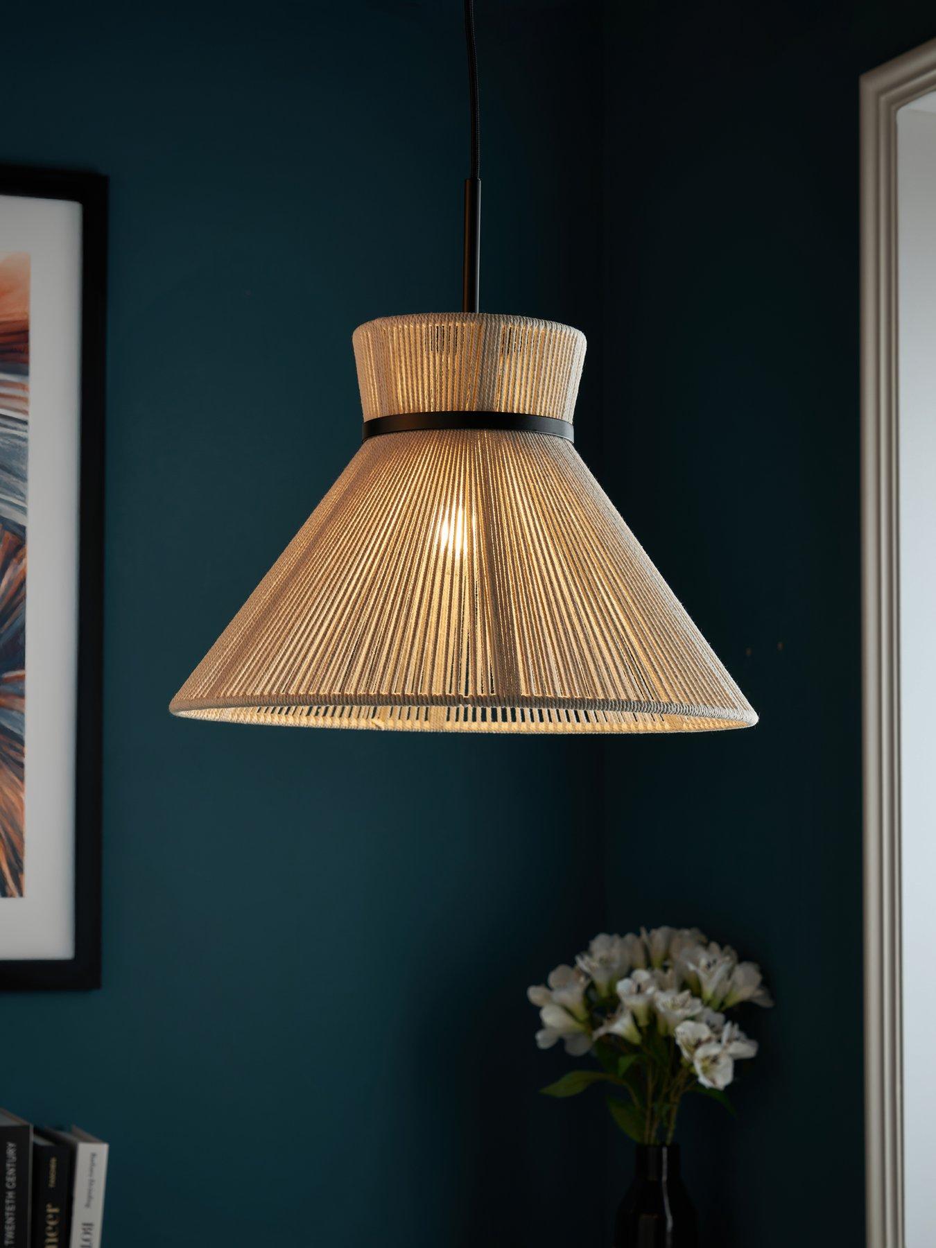 The Very Collection String Pendant With Metal Detail