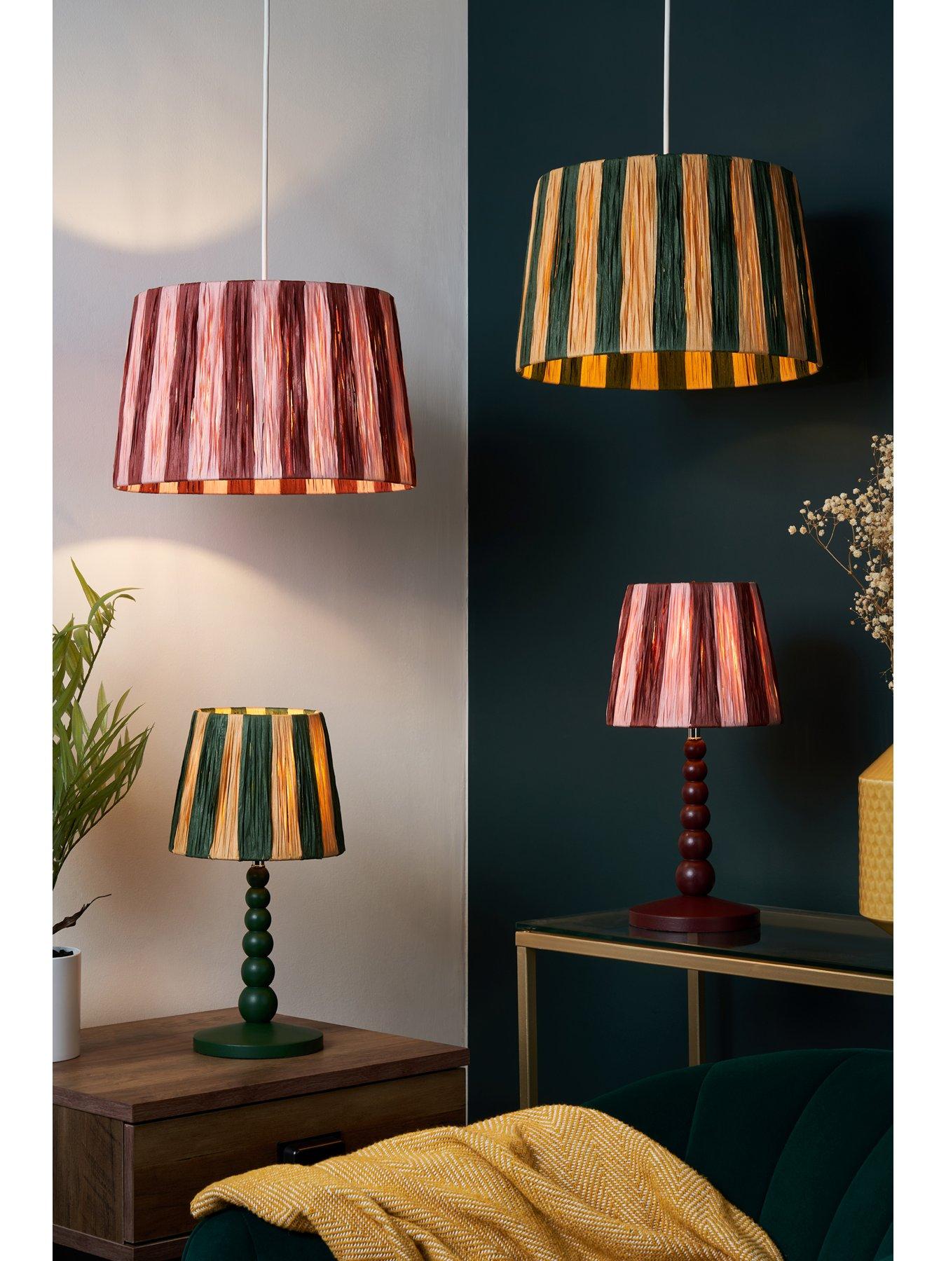 Image 6 of 6 of The Very Collection Raffia Striped Easy Fit Shade
