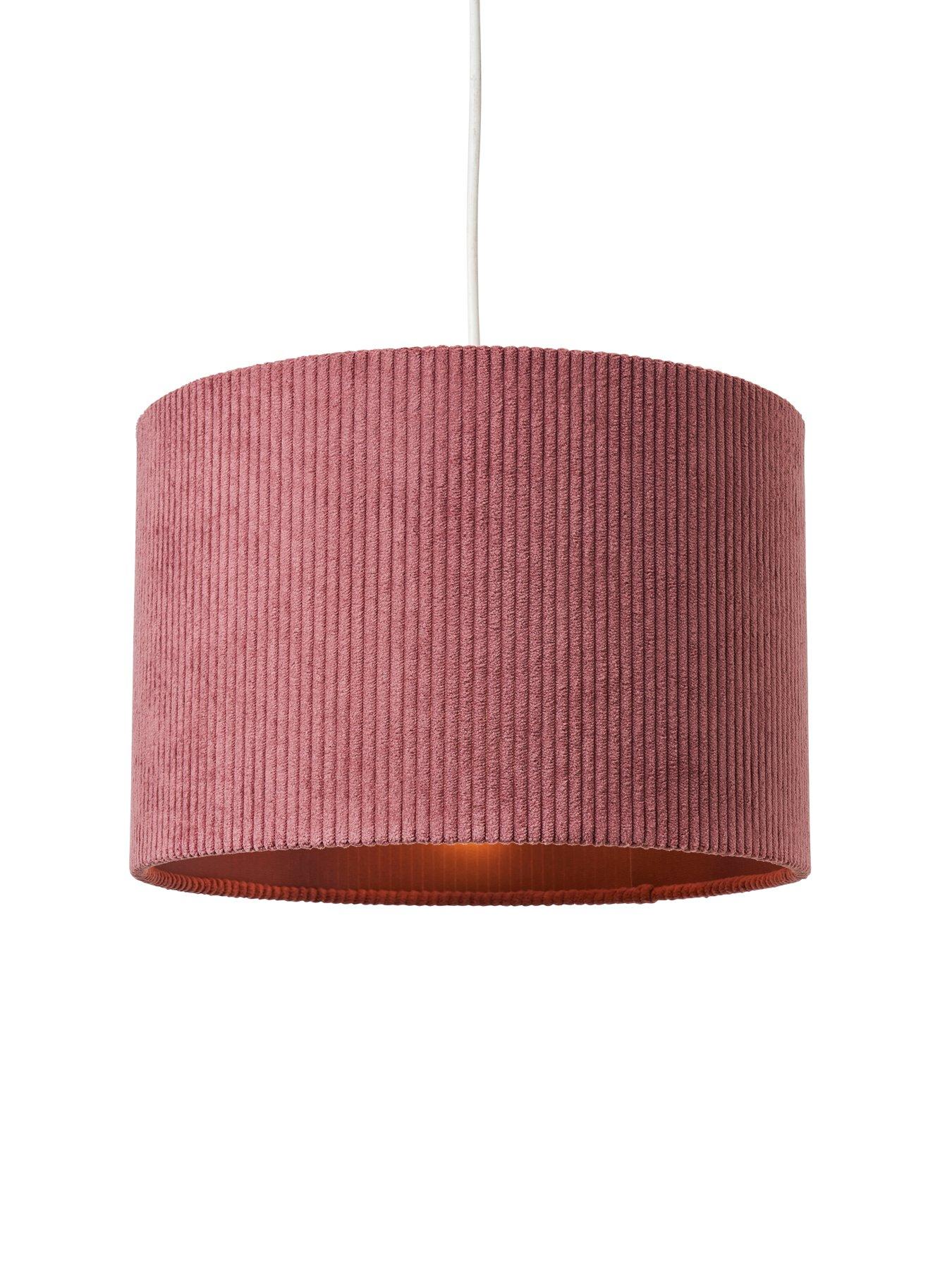 Image 3 of 6 of The Very Collection Pink Cord Shade