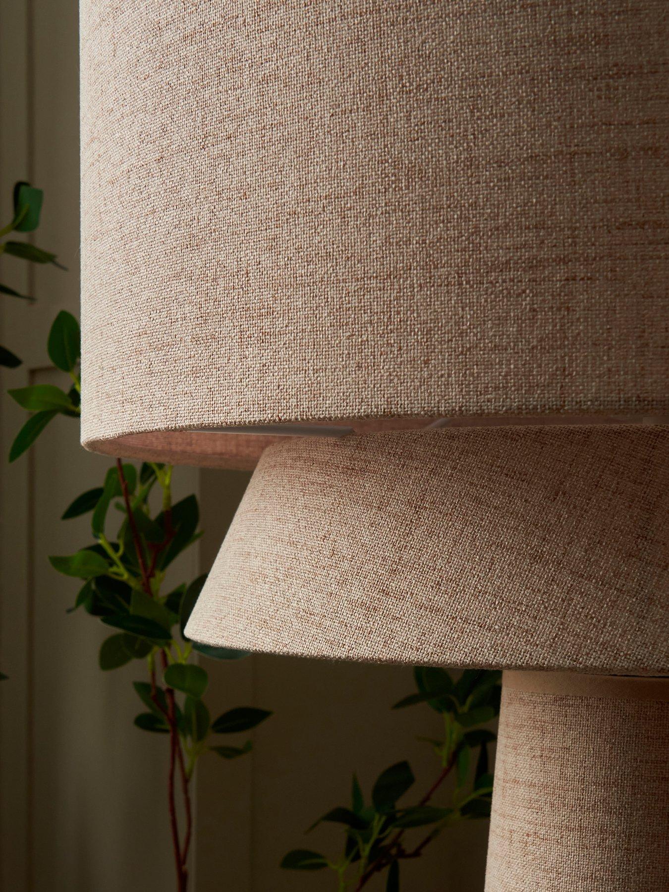 Image 3 of 4 of The Very Collection Linen  Floor Lamp