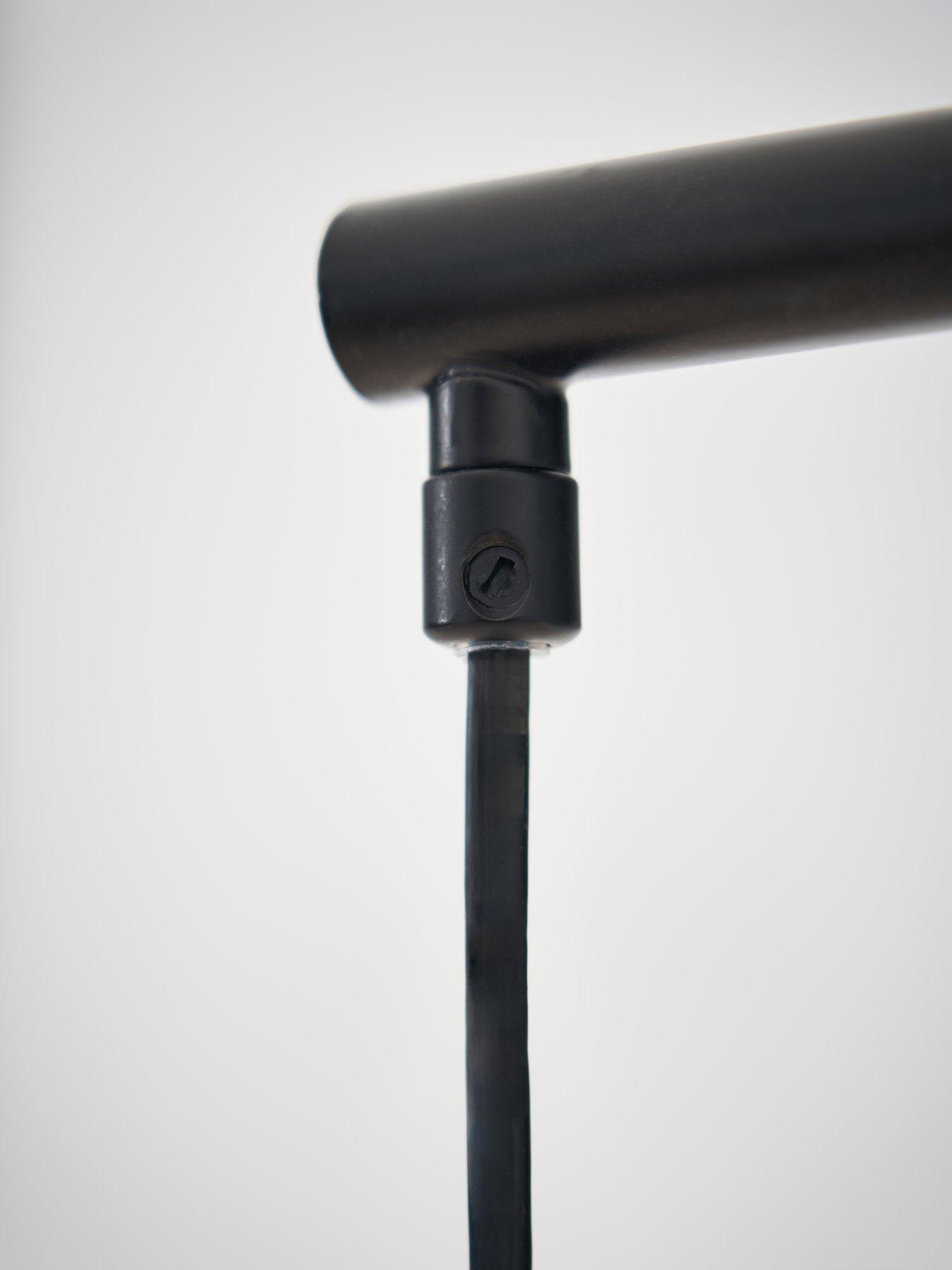Image 3 of 6 of The Very Collection Arc Floor Lamp With Fabric Stretch Shade