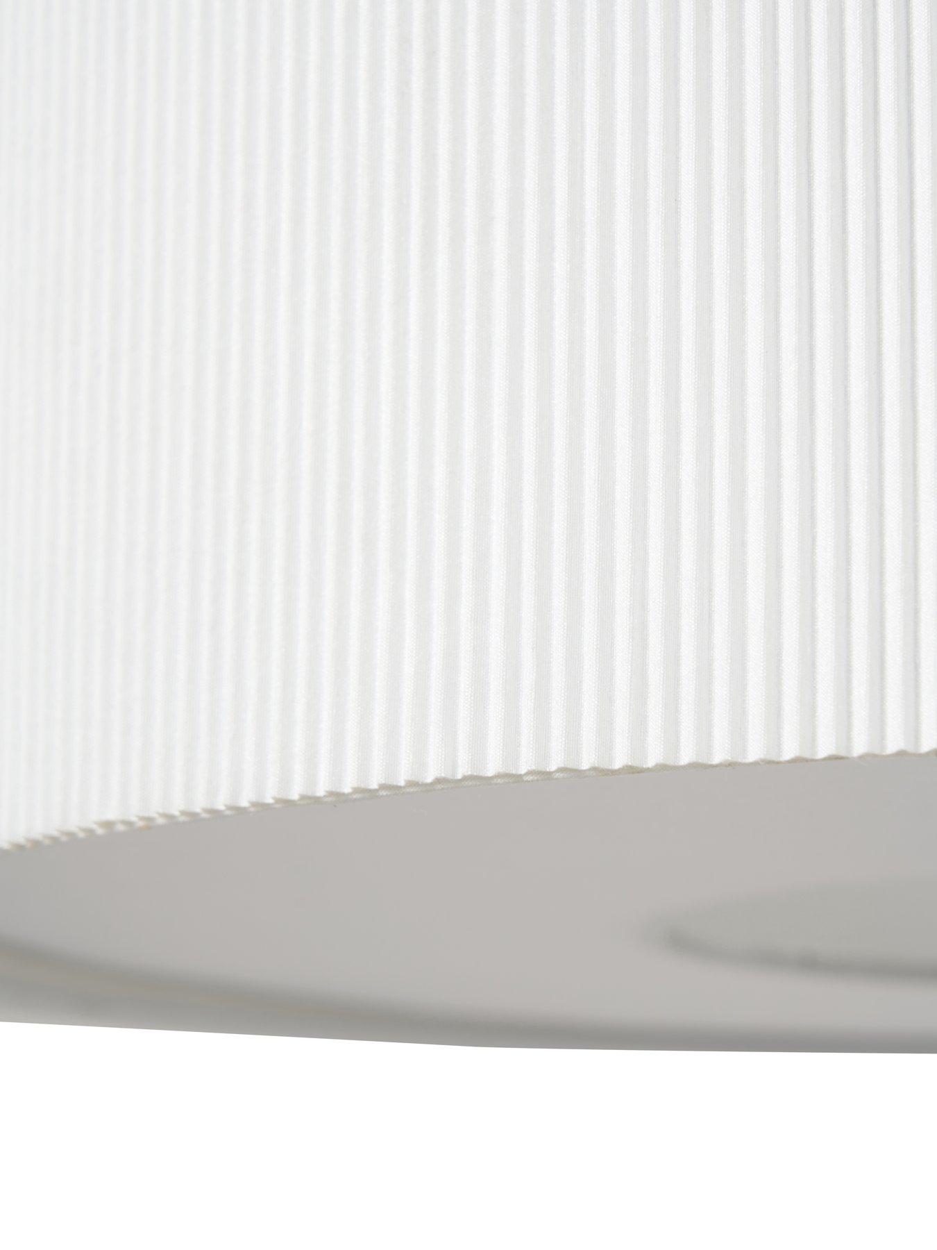 Image 6 of 6 of The Very Collection Arc Floor Lamp With Fabric Stretch Shade