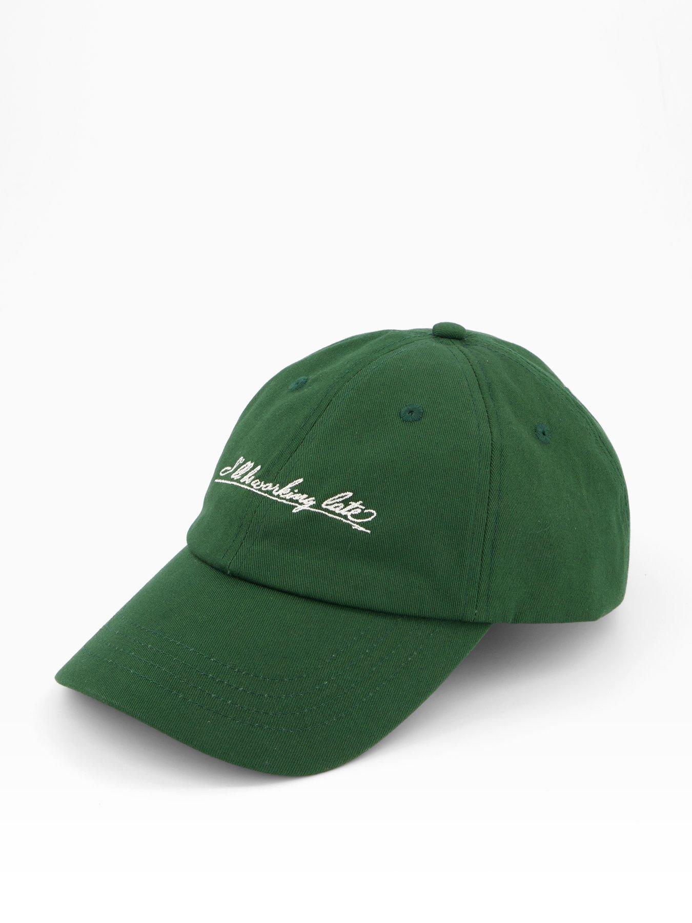  image of selected-homme-selected-winston-slogan-cap