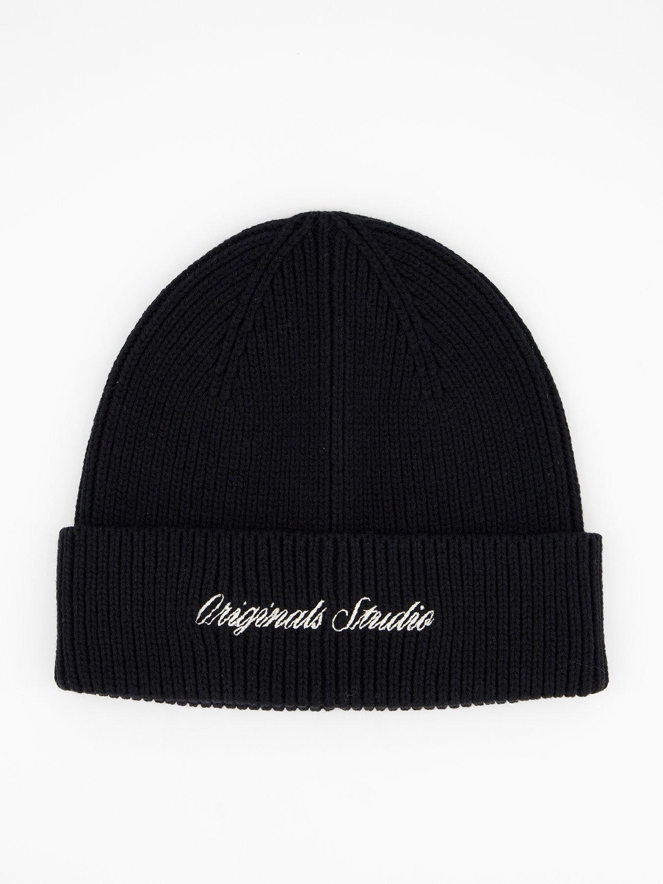 undefined Norrebro Logo Beanie Hat - Black