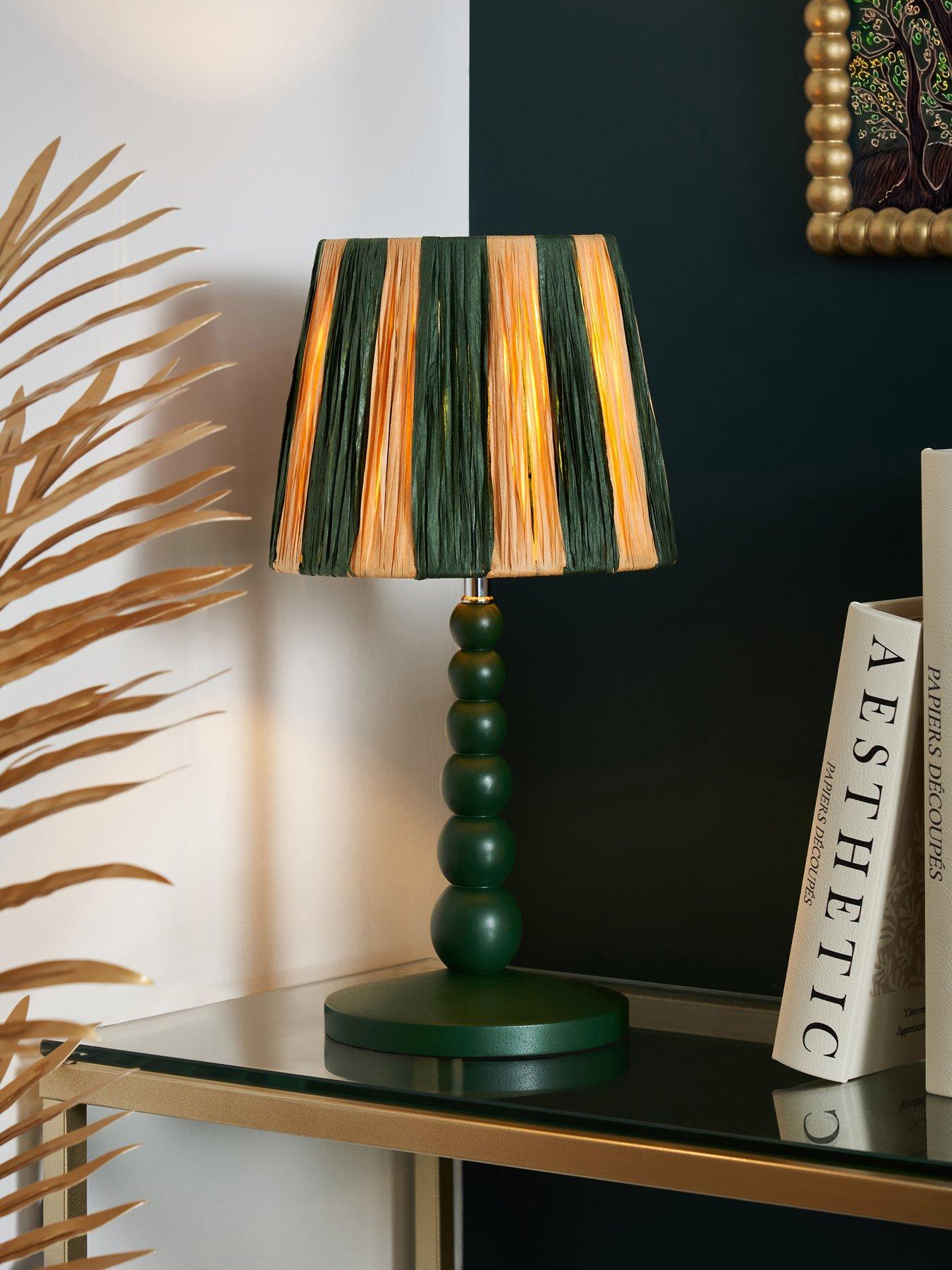 undefined Bobble Wooden Table Lamp