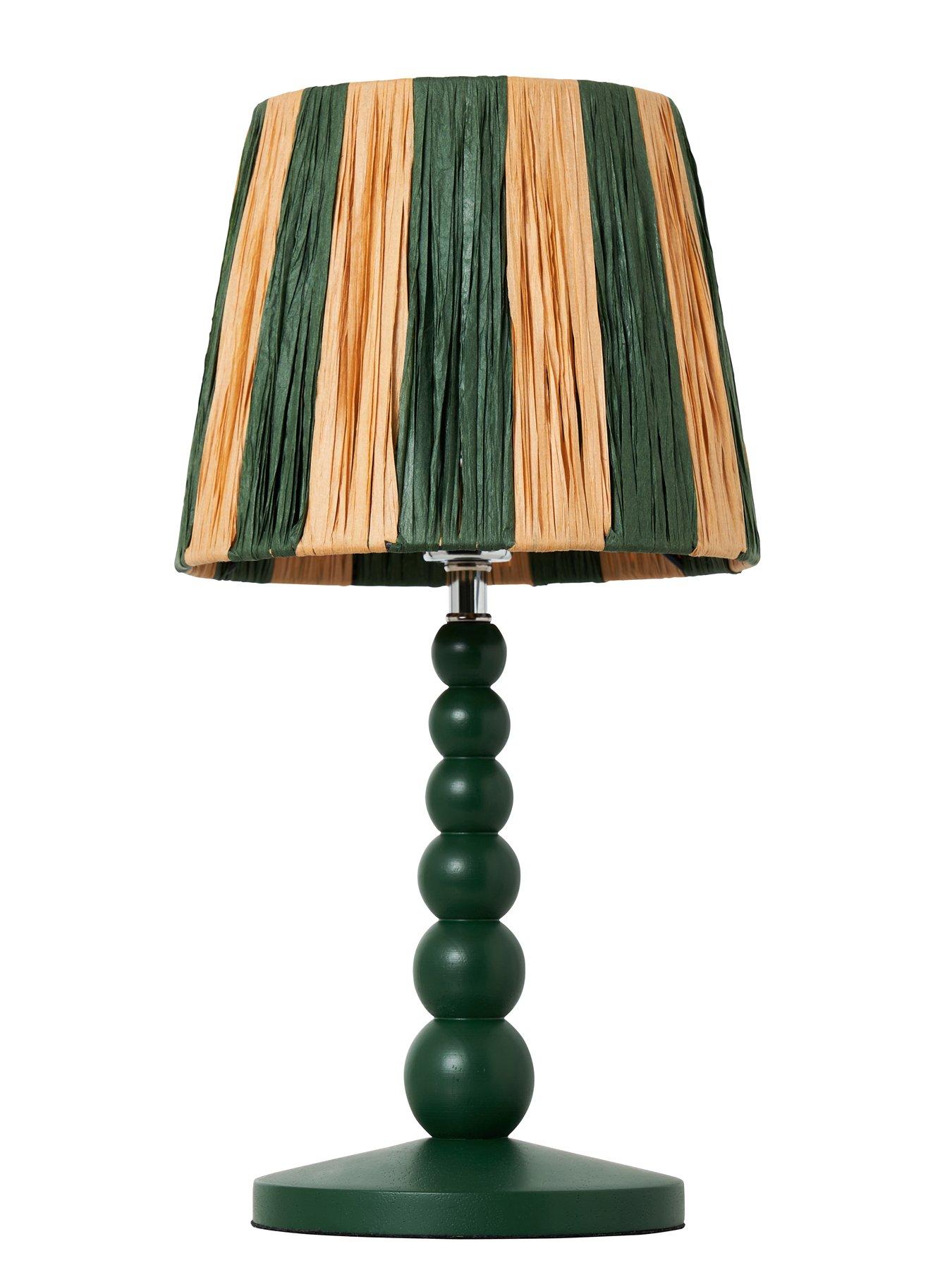  image of the-very-collection-bobble-wooden-table-lamp