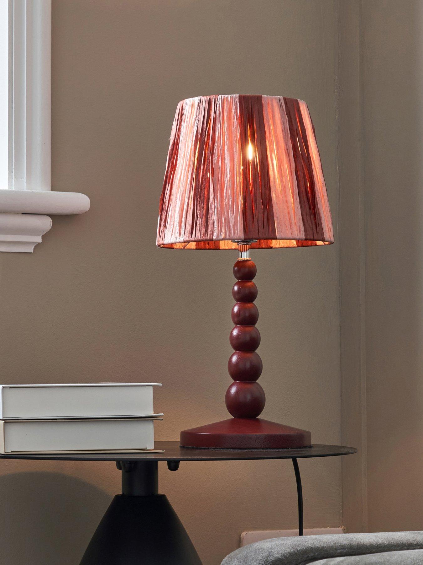 undefined Bobble Wooden Table Lamp