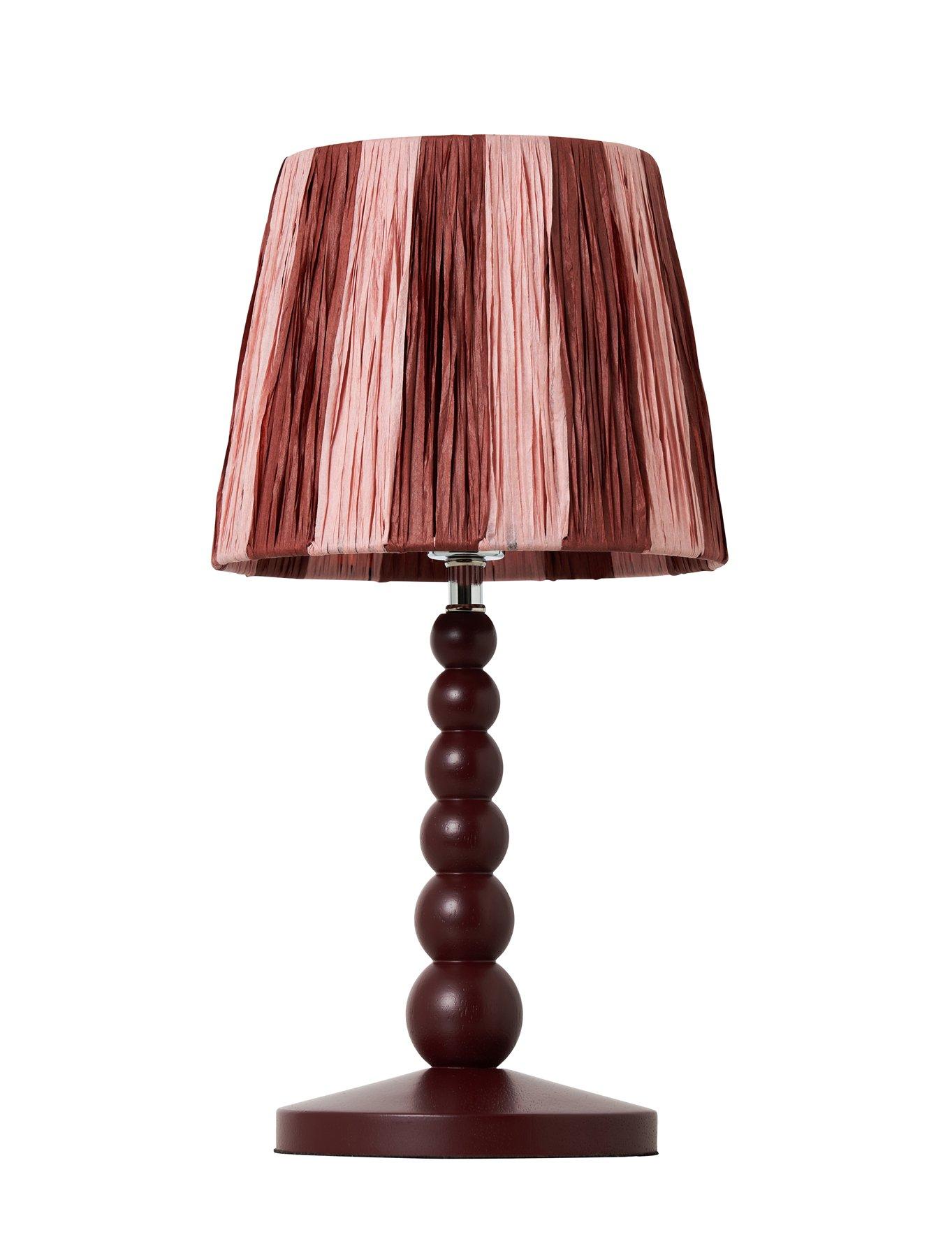 Image 3 of 6 of Very Home Bobble Wooden Table Lamp