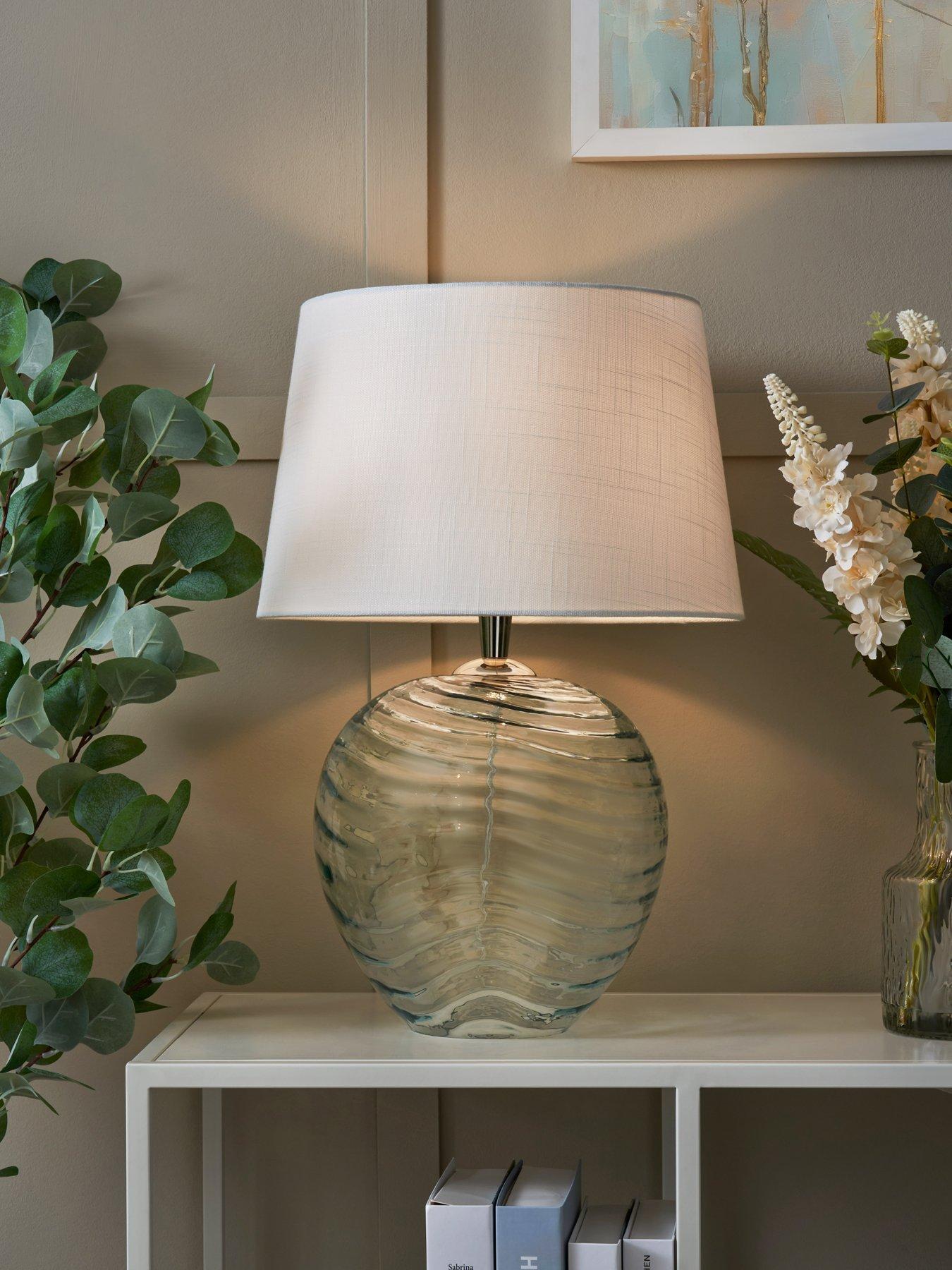 undefined Ripple Glass Table Lamp