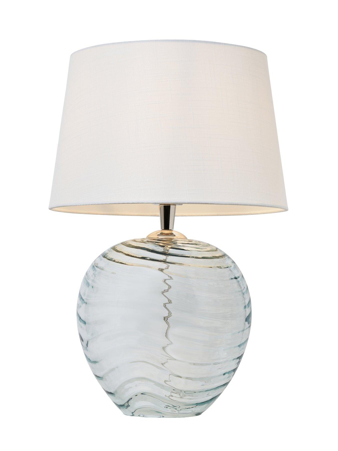  image of the-very-collection-ripple-glass-table-lamp