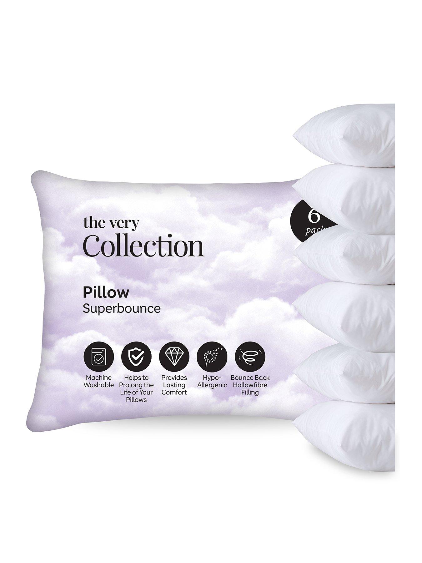 The Very Collection Super Bounce Pillows – Pack of 6