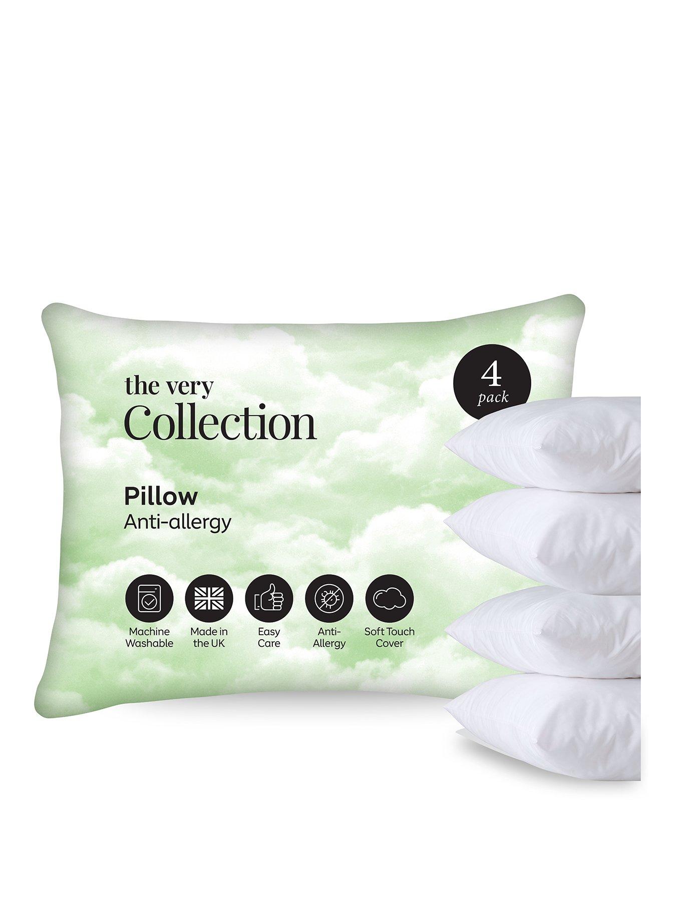 The Very Collection Pack of 4 Anti-Allergy Pillows