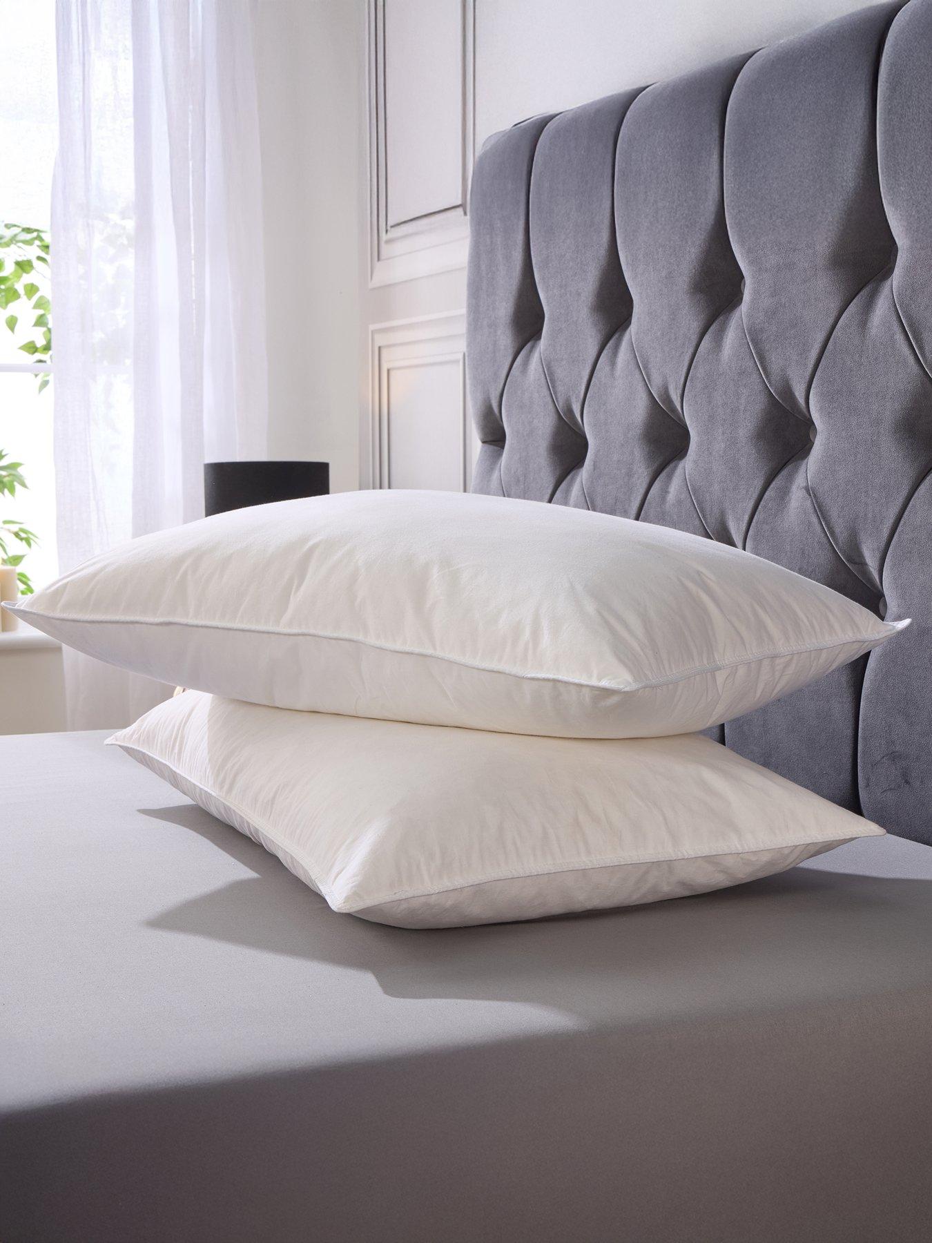  image of very-home-softened-duck-feather-pillow-pair