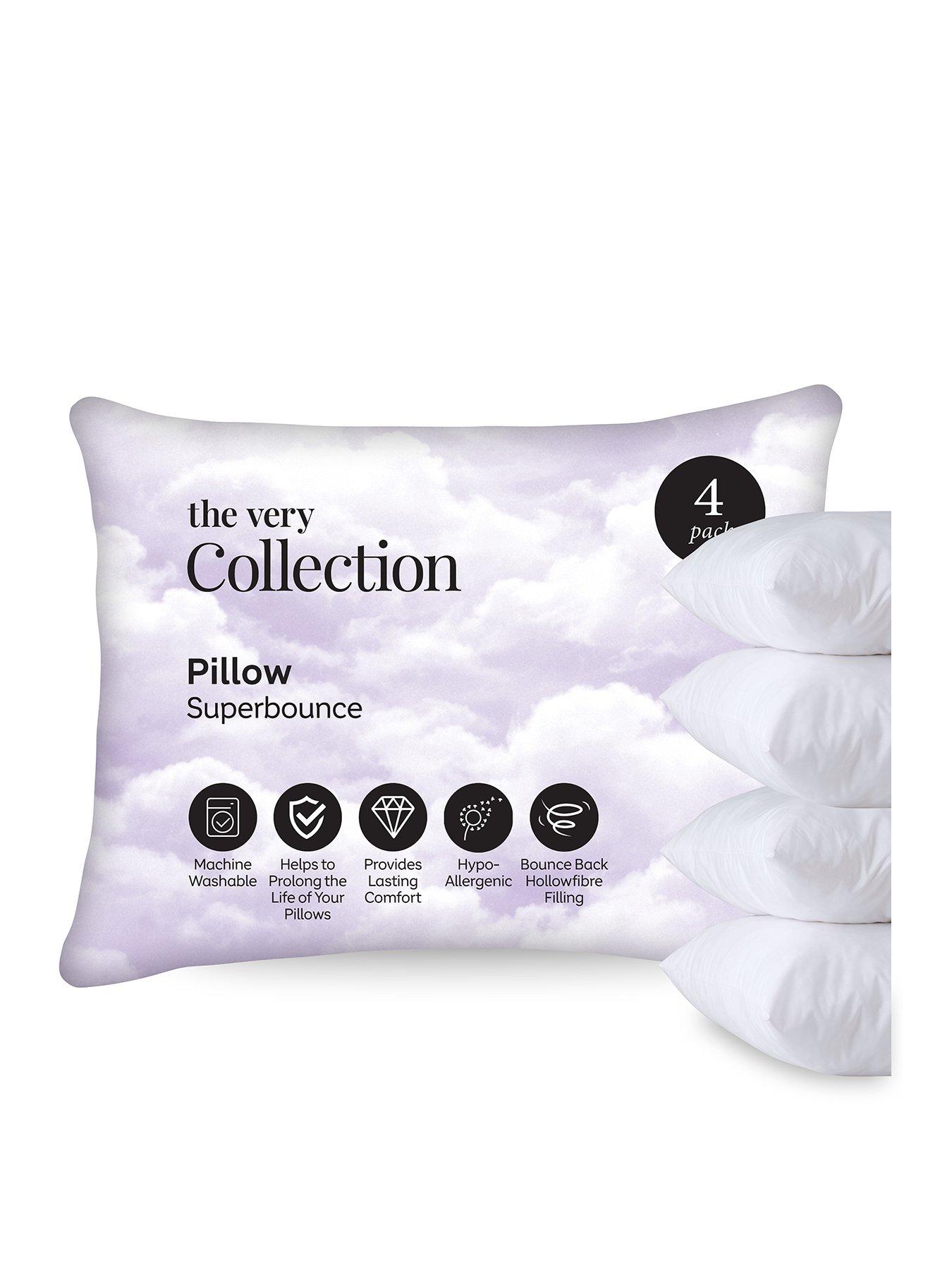 The Very Collection Super Bounce Pillows – Pack of 4