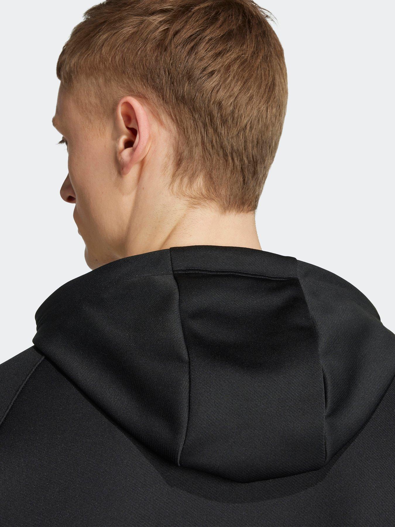  image of adidas-mens-tiro-essentials-winter-hoodie-black