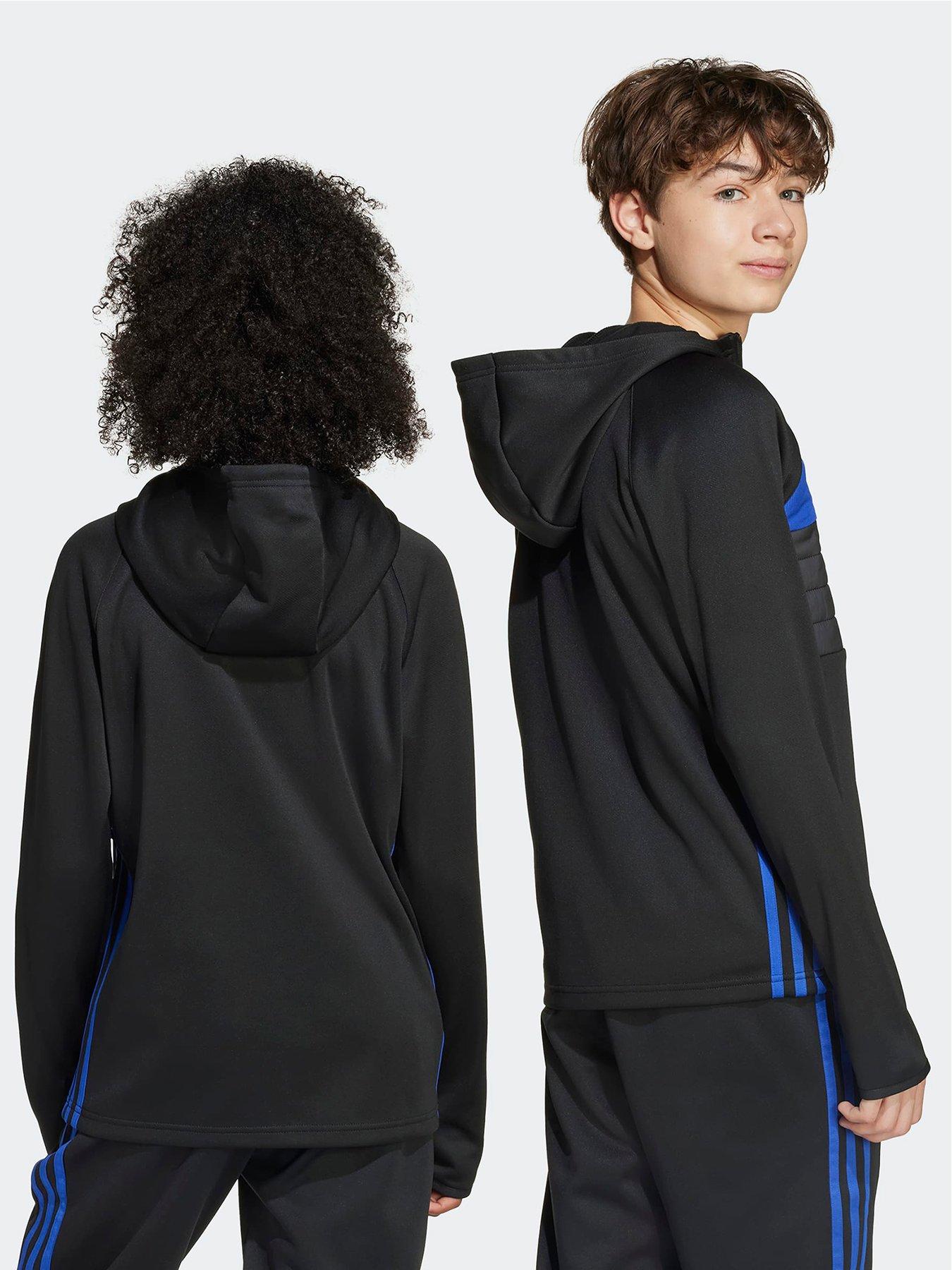 Image 2 of 5 of adidas Junior Tiro Essentials Winter Hoodie - Black