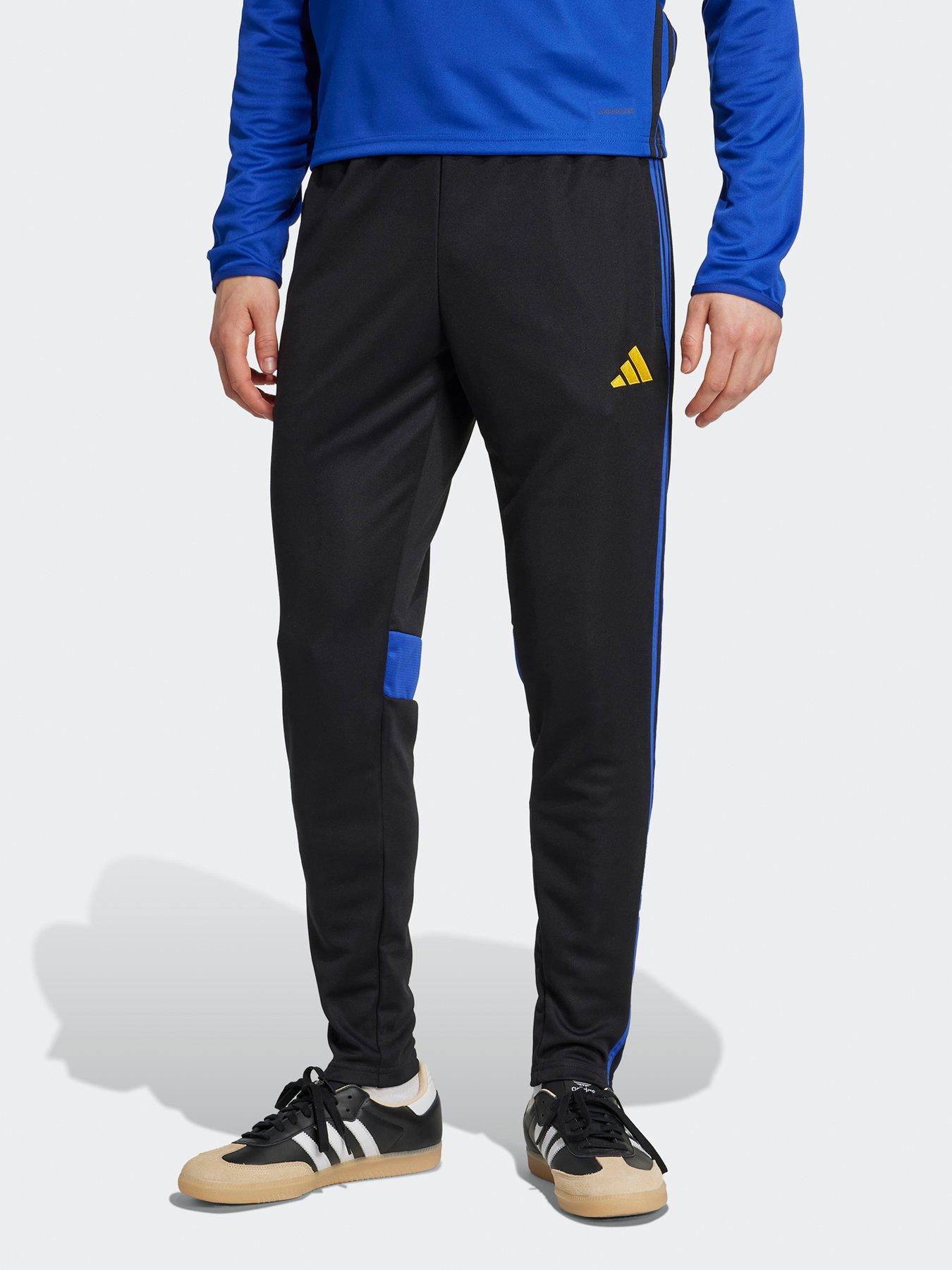 undefined Mens Tiro Essentials Pant -/Blue - Black