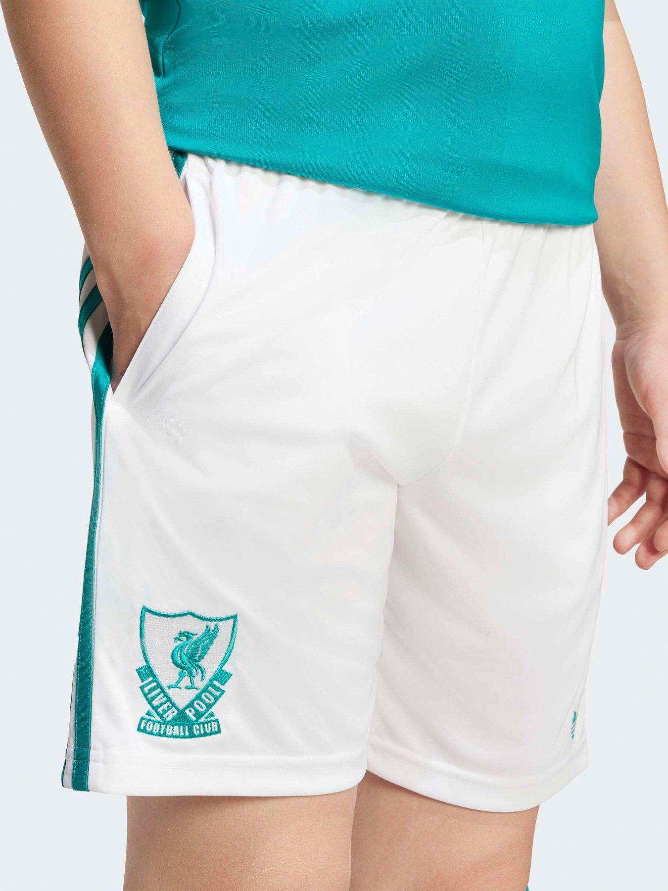 Image 4 of 5 of adidas Liverpool Junior 25/26 3rd Stadium Replica Short -White