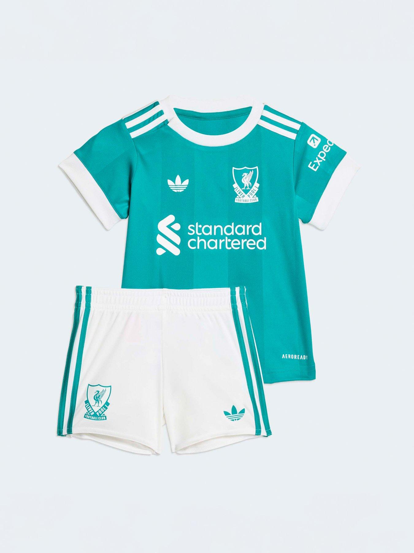 adidas Liverpool 25/26 3rd Infant Kit -Green