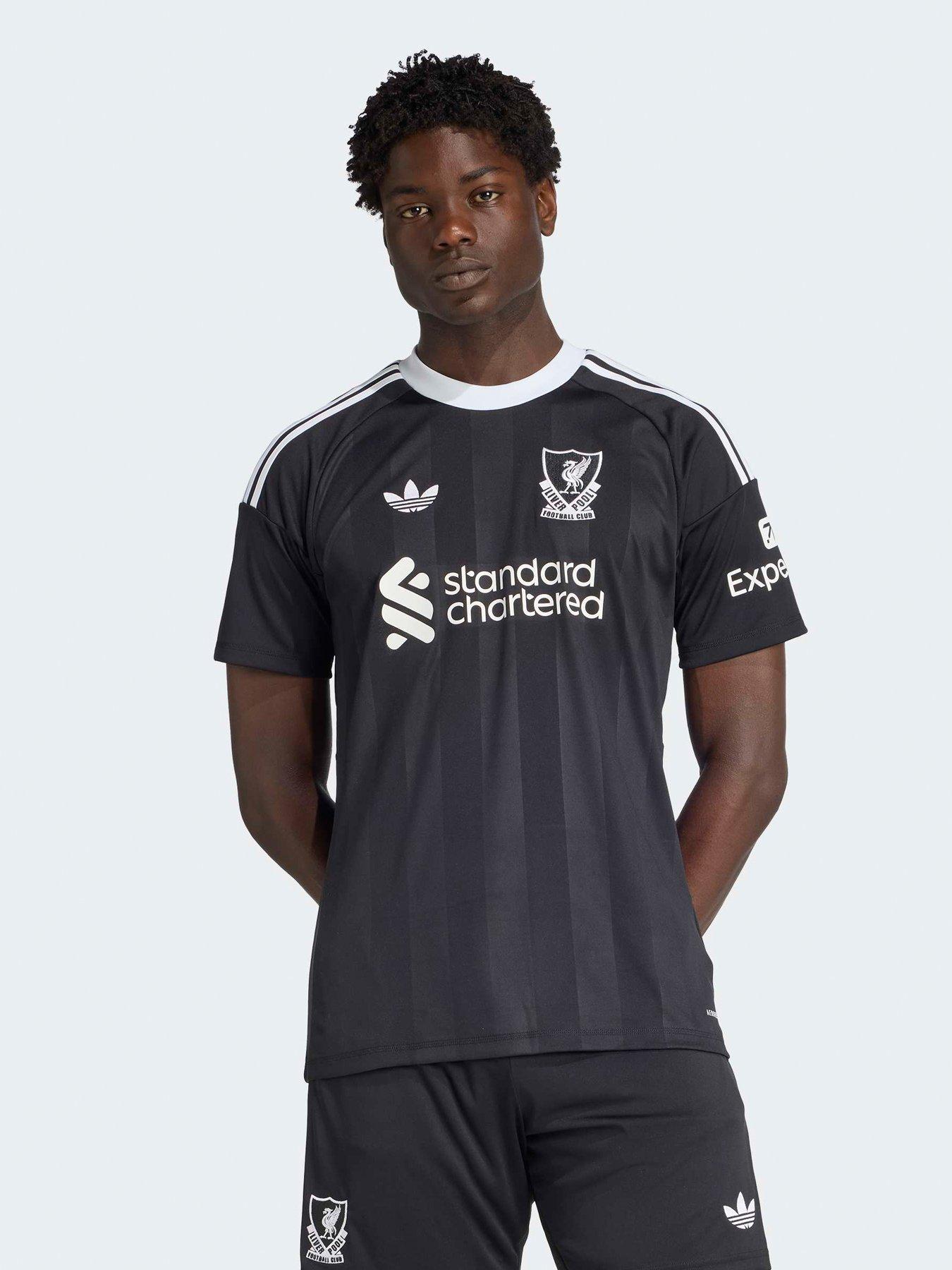 undefined Liverpool Mens 25/26 Third Goal Keeper Stadium Replica Shirt - Black