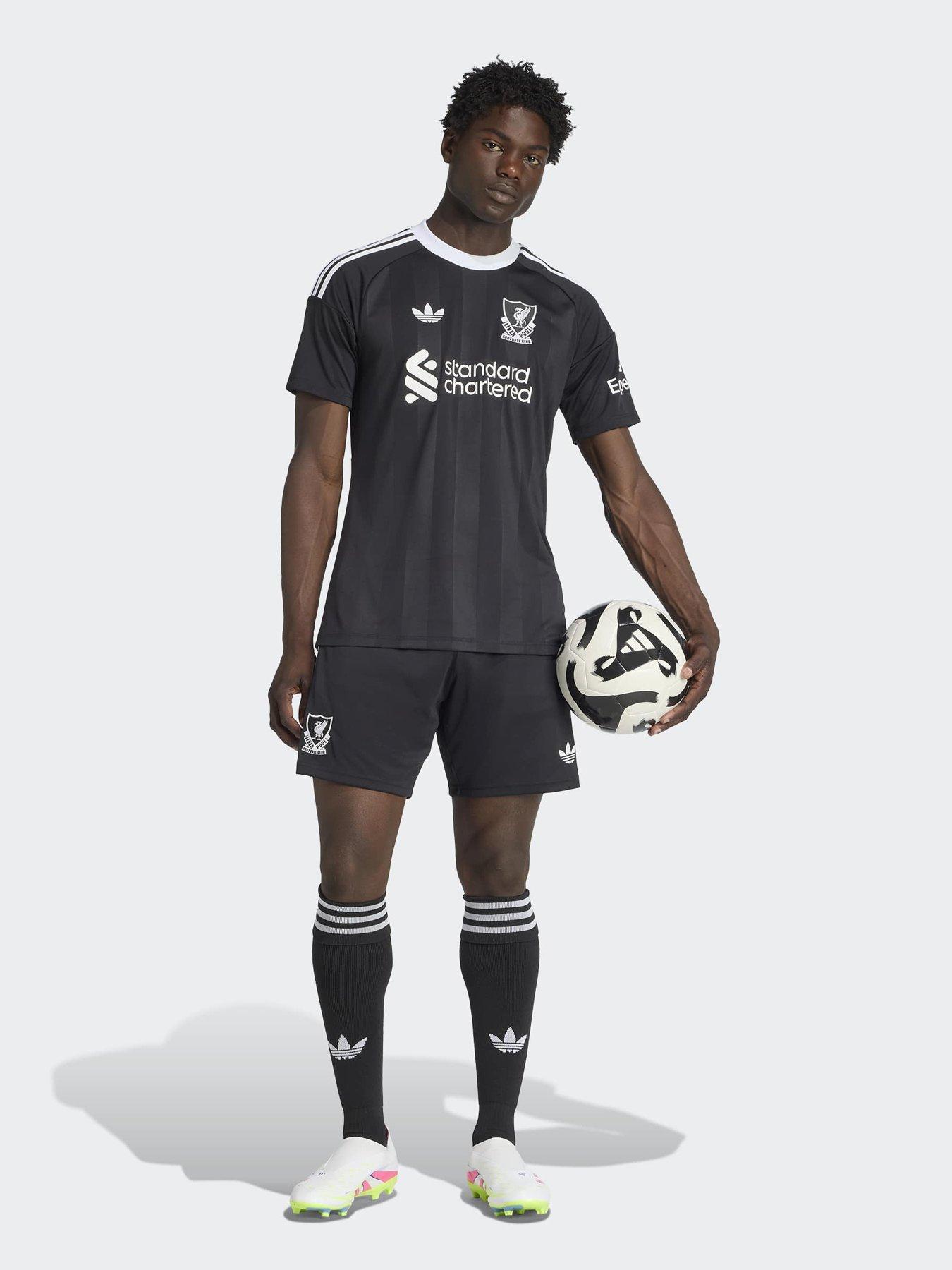 Image 3 of 4 of adidas Liverpool Mens 25/26 Third Goal Keeper Stadium Replica Shirt - Black