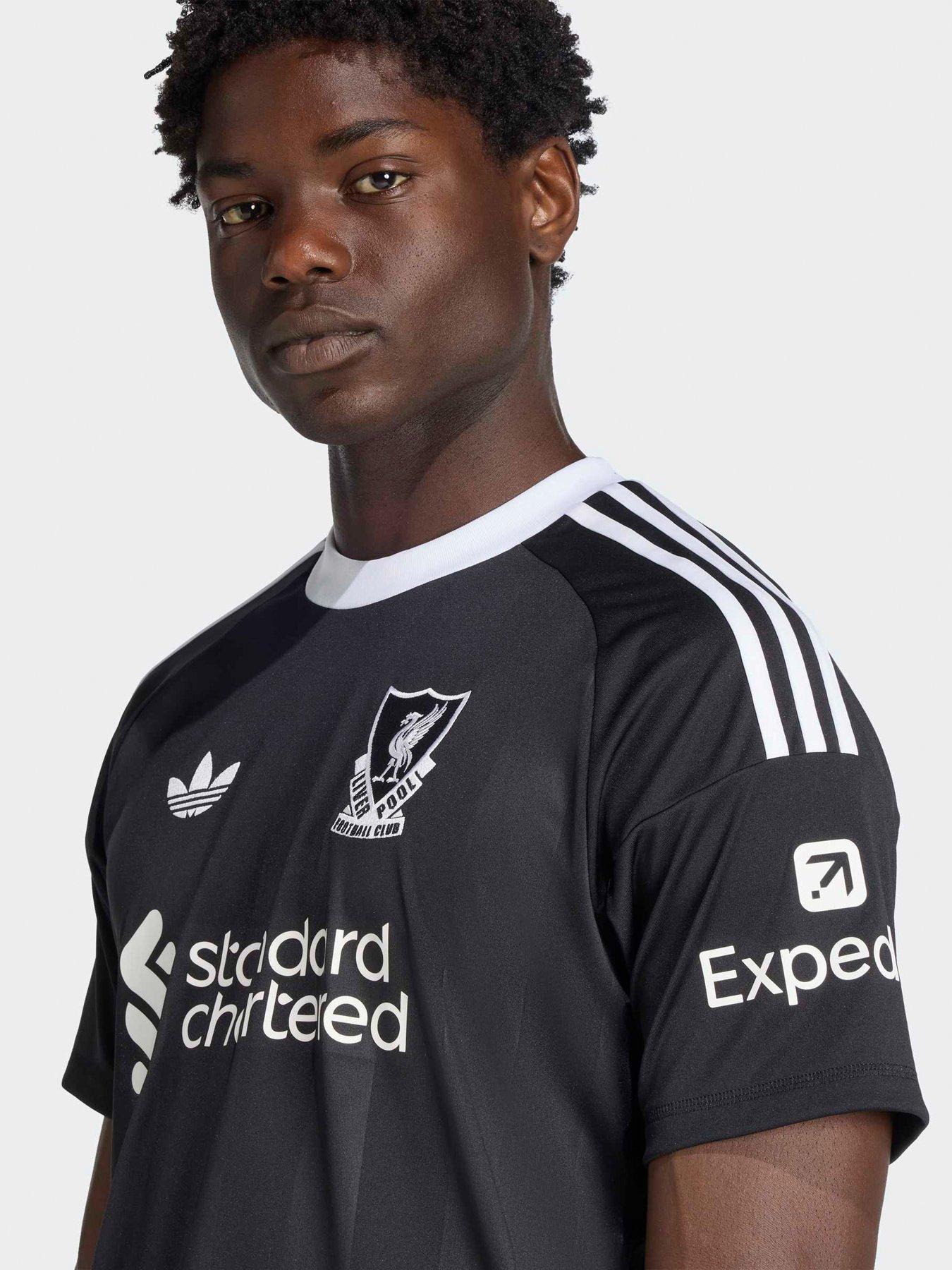 Image 4 of 4 of adidas Liverpool Mens 25/26 Third Goal Keeper Stadium Replica Shirt - Black