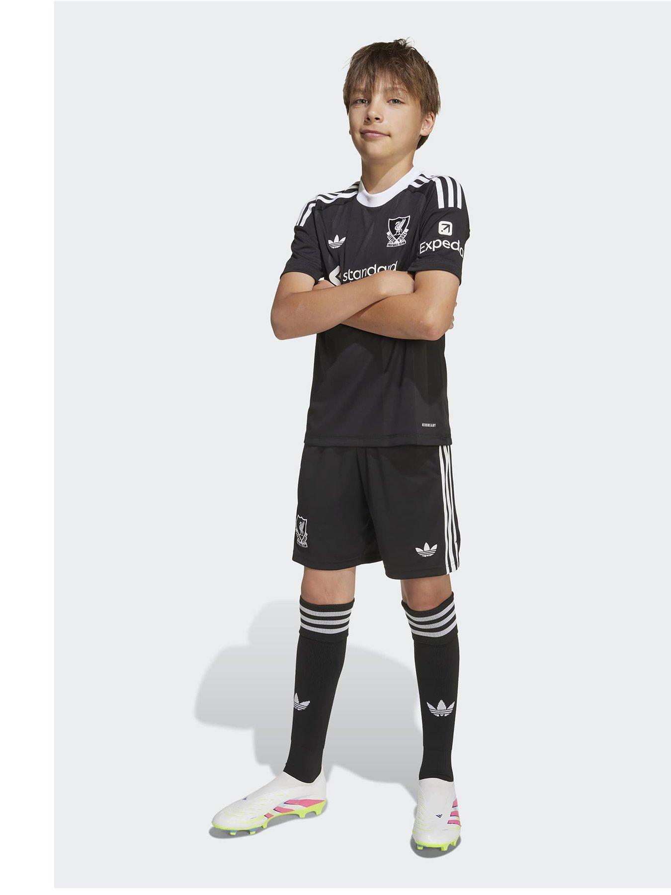 Image 3 of 5 of adidas Liverpool Junior 25/26 Third Goal Keeper Stadium Replica Short - Black