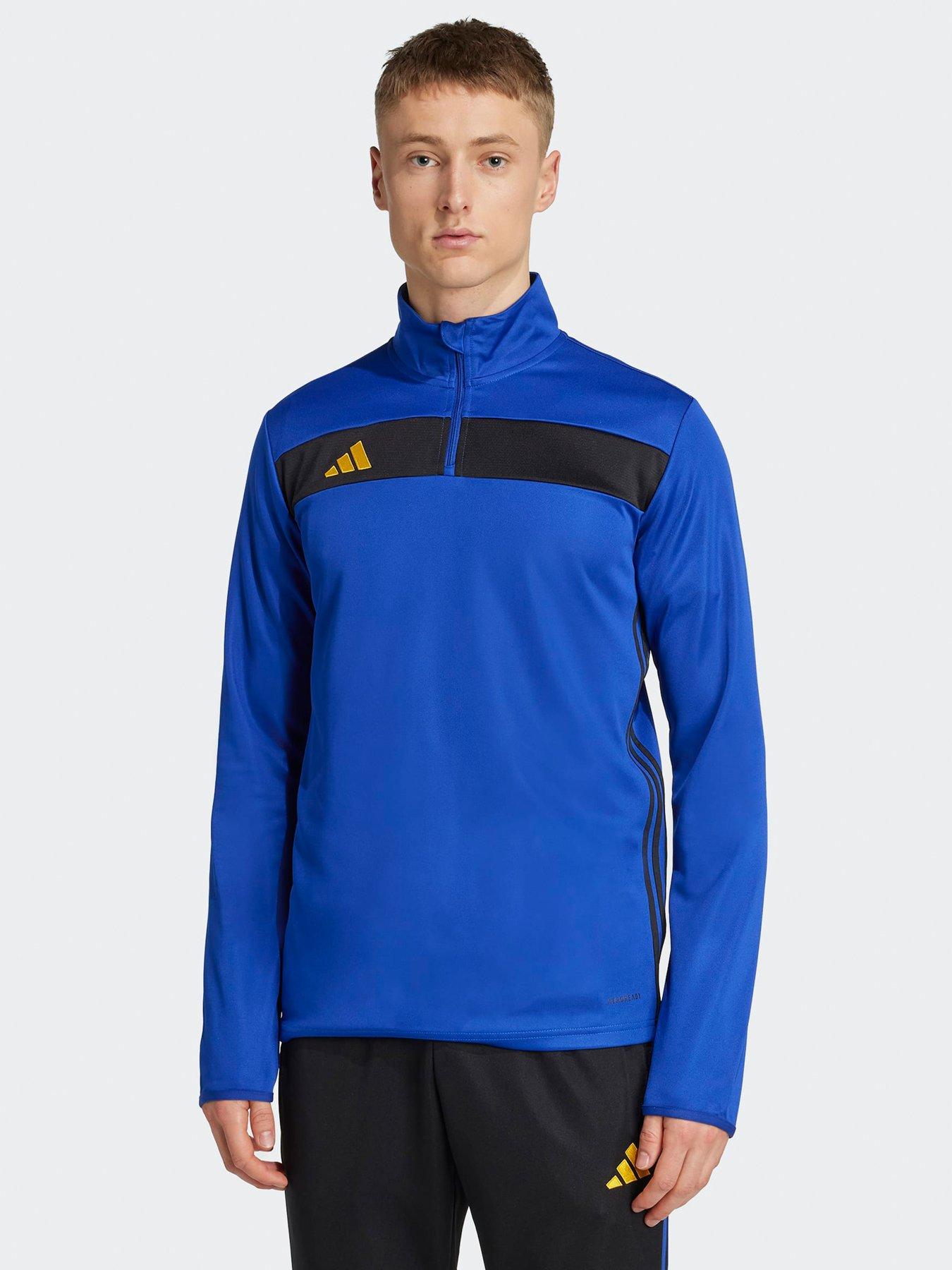 Image 1 of 5 of adidas Mens Tiro Essentials Training Top - Blue