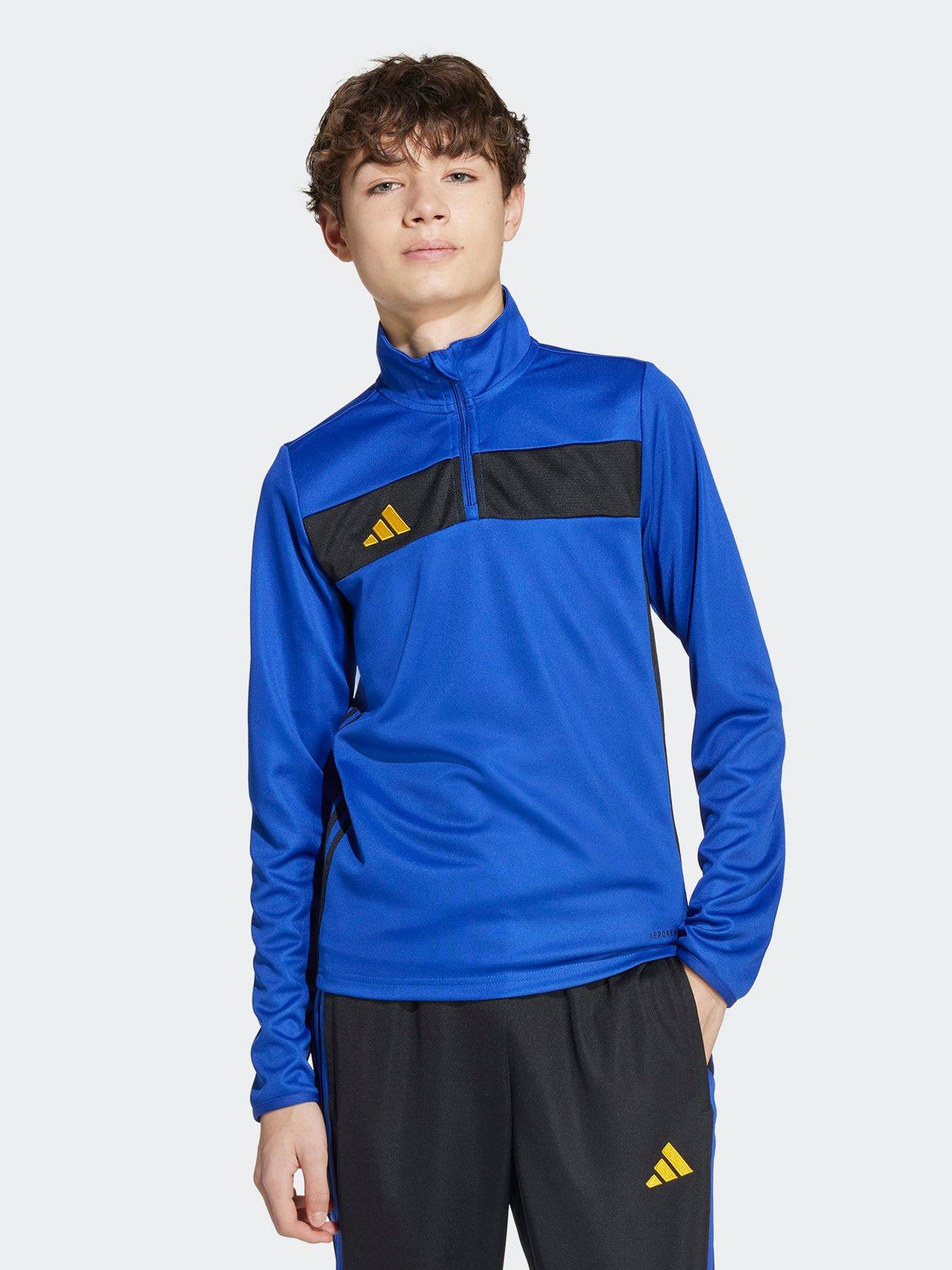  image of adidas-junior-tiro-essentials-training-top-blue