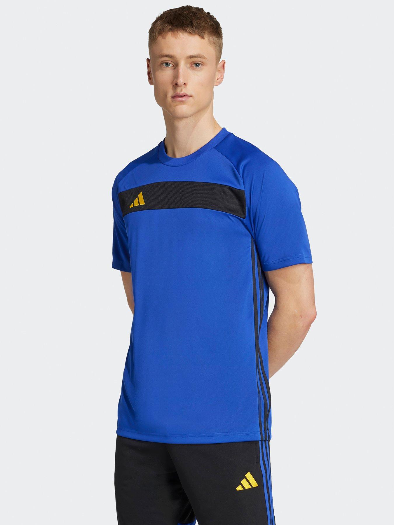  image of adidas-mens-tiro-essentials-training-jersey-blue