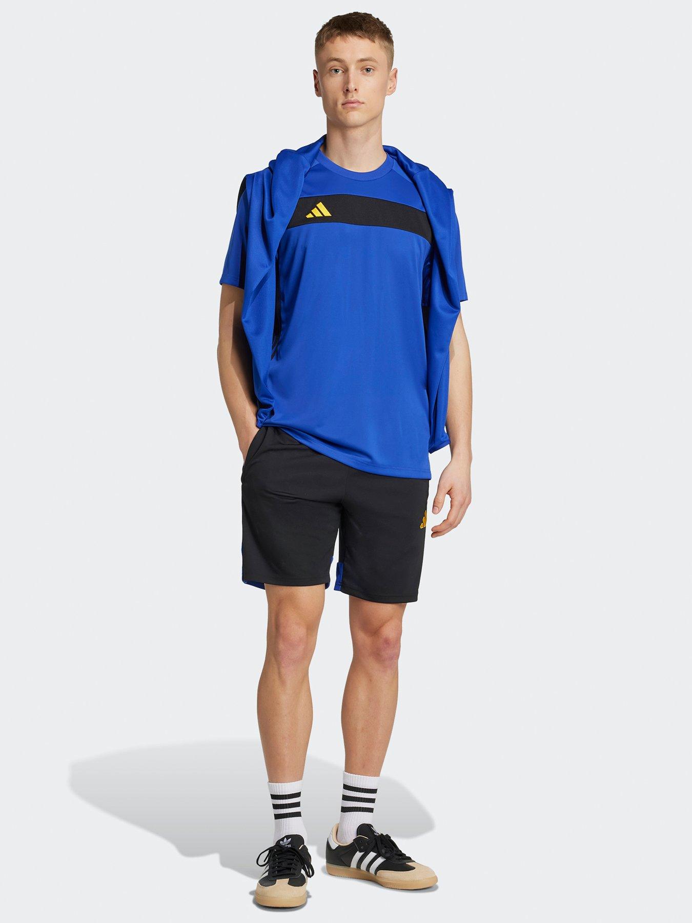  image of adidas-mens-tiro-essentials-training-jersey-blue