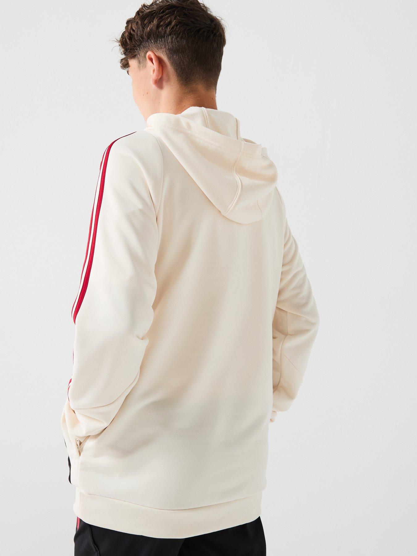 Image 2 of 6 of adidas Junior Liverpool Training Hoody - White